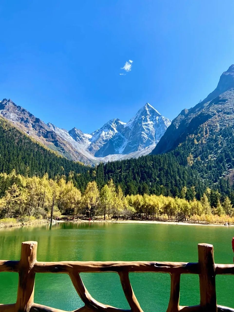 川西毕棚沟风景区是国家aaaa级旅游景区,被称为"川西小瑞士"90景色