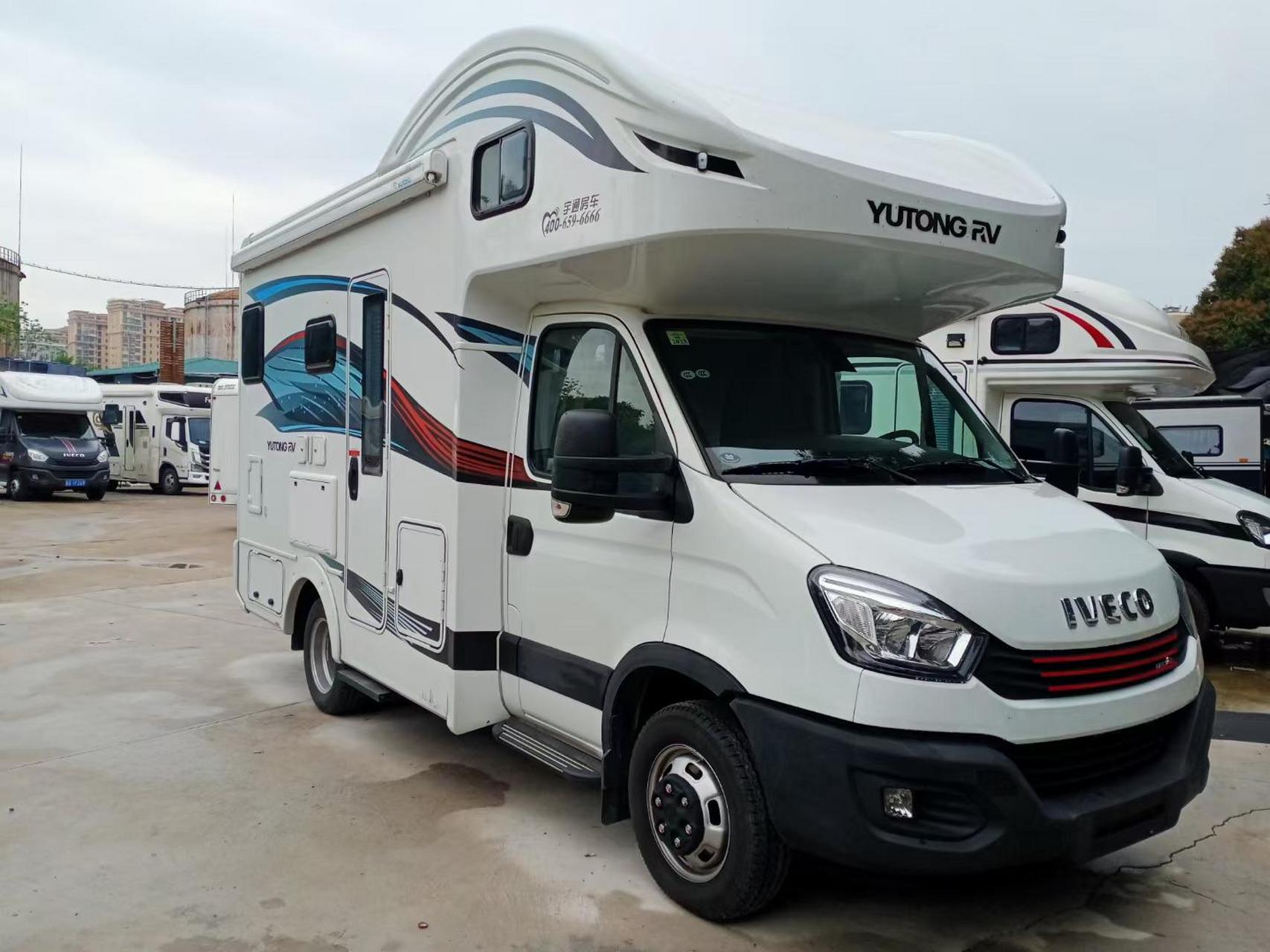 8万!宇通c530高配房车,2021年4月上牌,3.