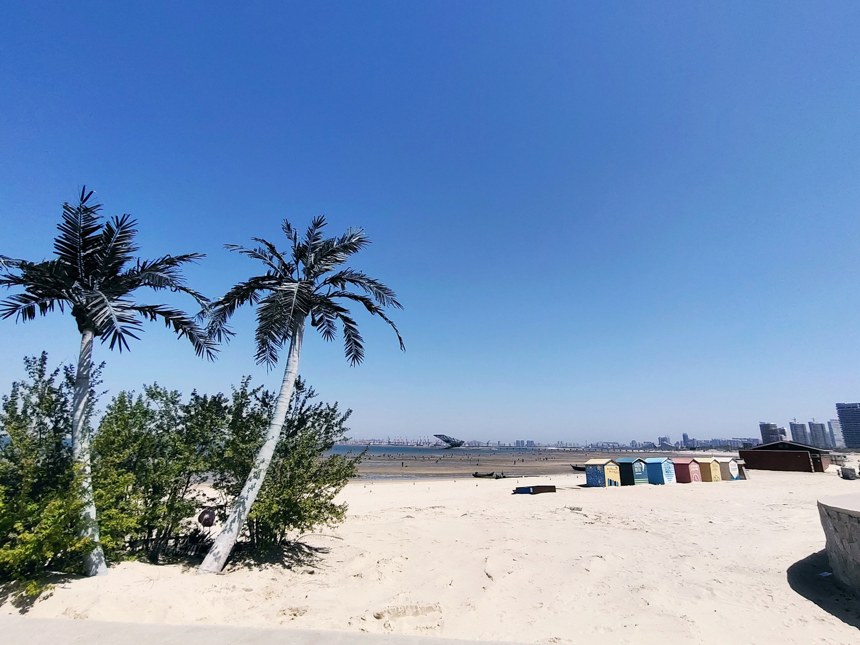 五一赶海鲅鱼圈万科金沙滩海滨浴场9215 万科拉维海岸 观潮起98