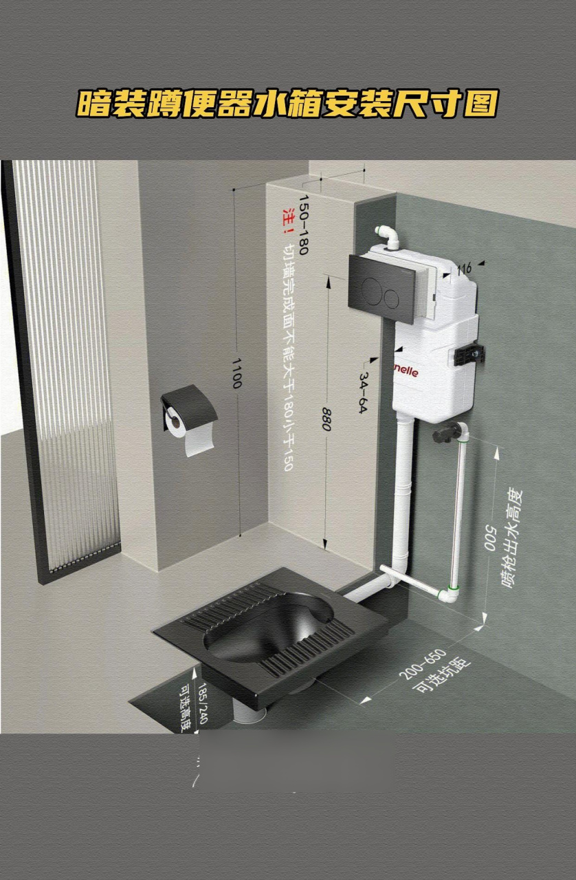 水箱洁具安装方法图片图片