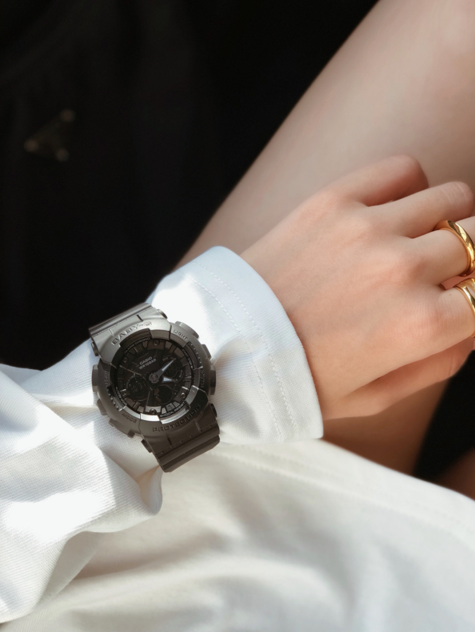 baby-g更是每个女孩们的梦想中的手表阿!