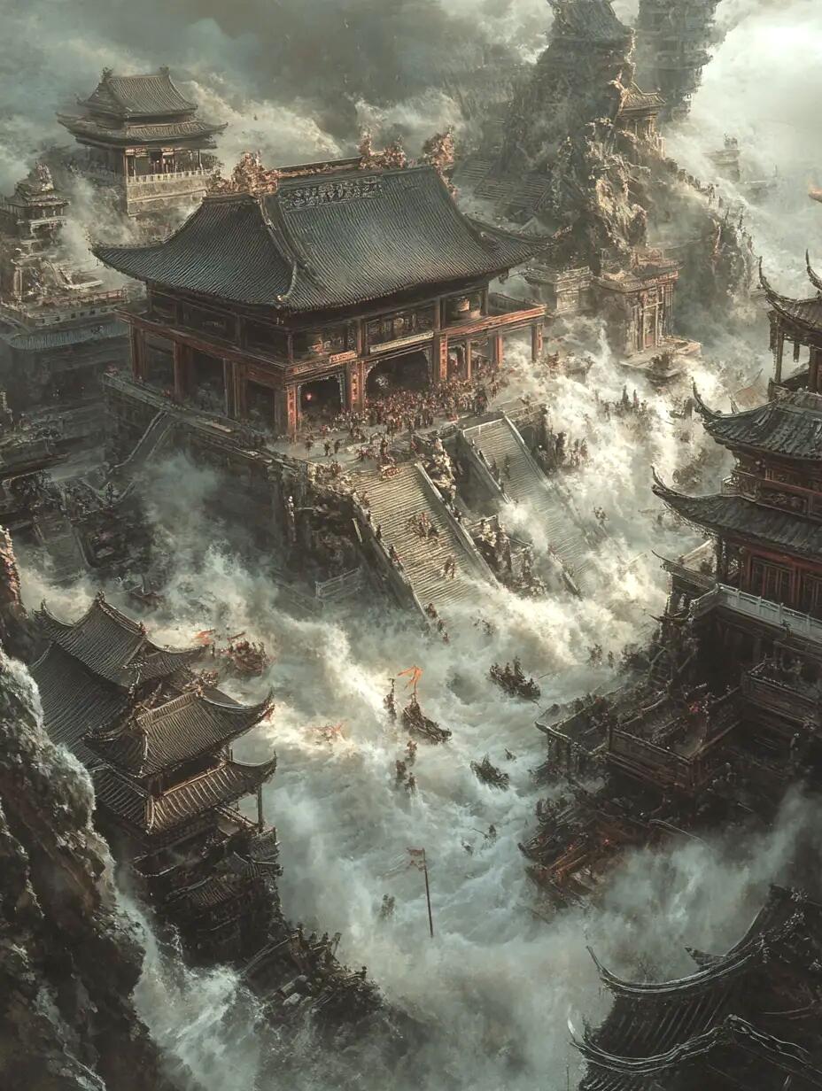 水漫金山寺?大水冲了龙王庙?一下被还原了