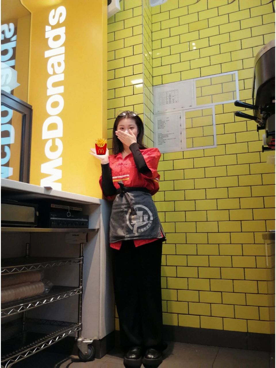 麦当劳 72 clot联名工装98 喜提麦麦新皮肤和clot联名的衣服超酷