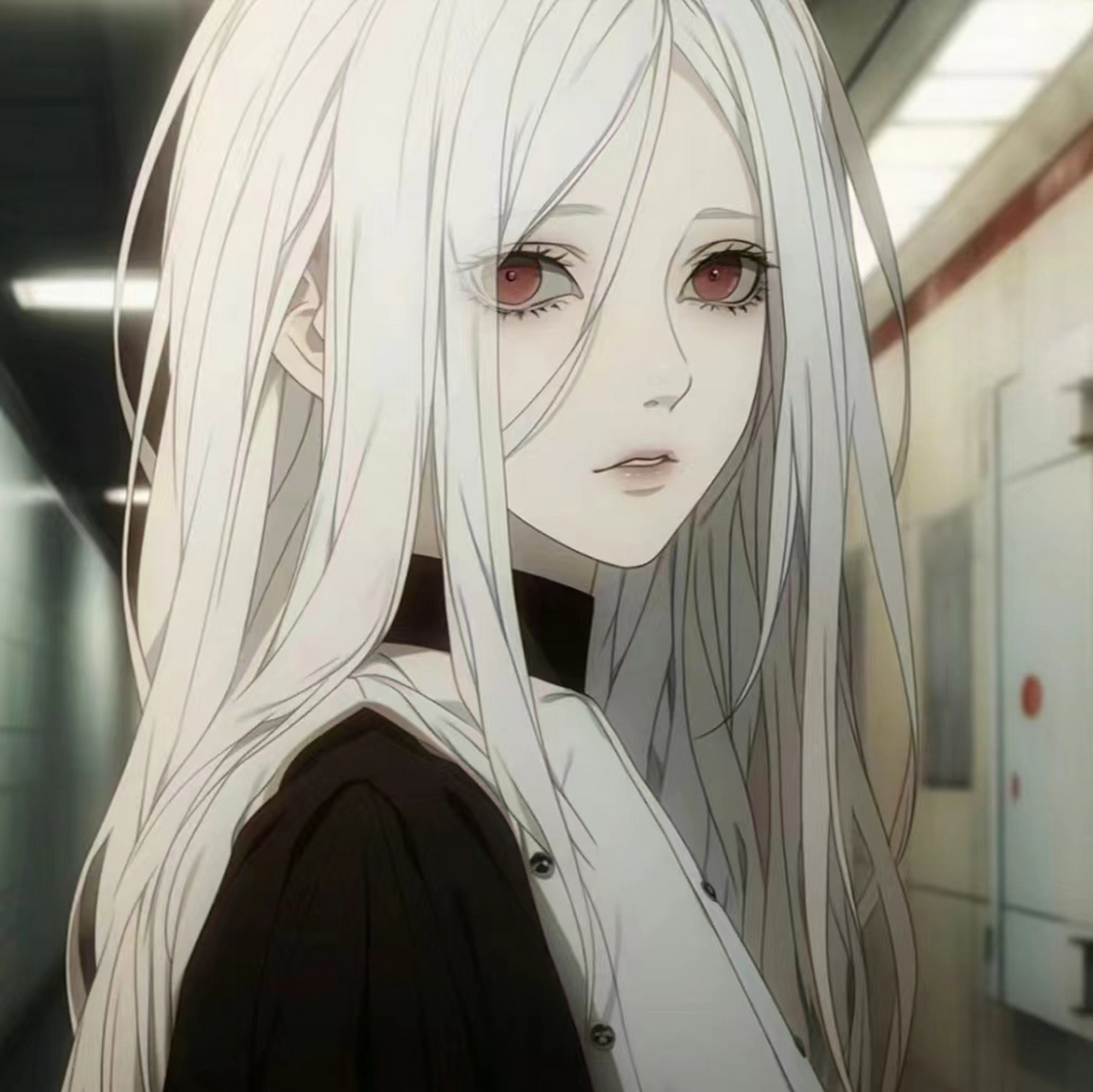 女生头像慵懒偏冷淡风动漫 93冷淡风女生头像,慵懒中透露着不羁