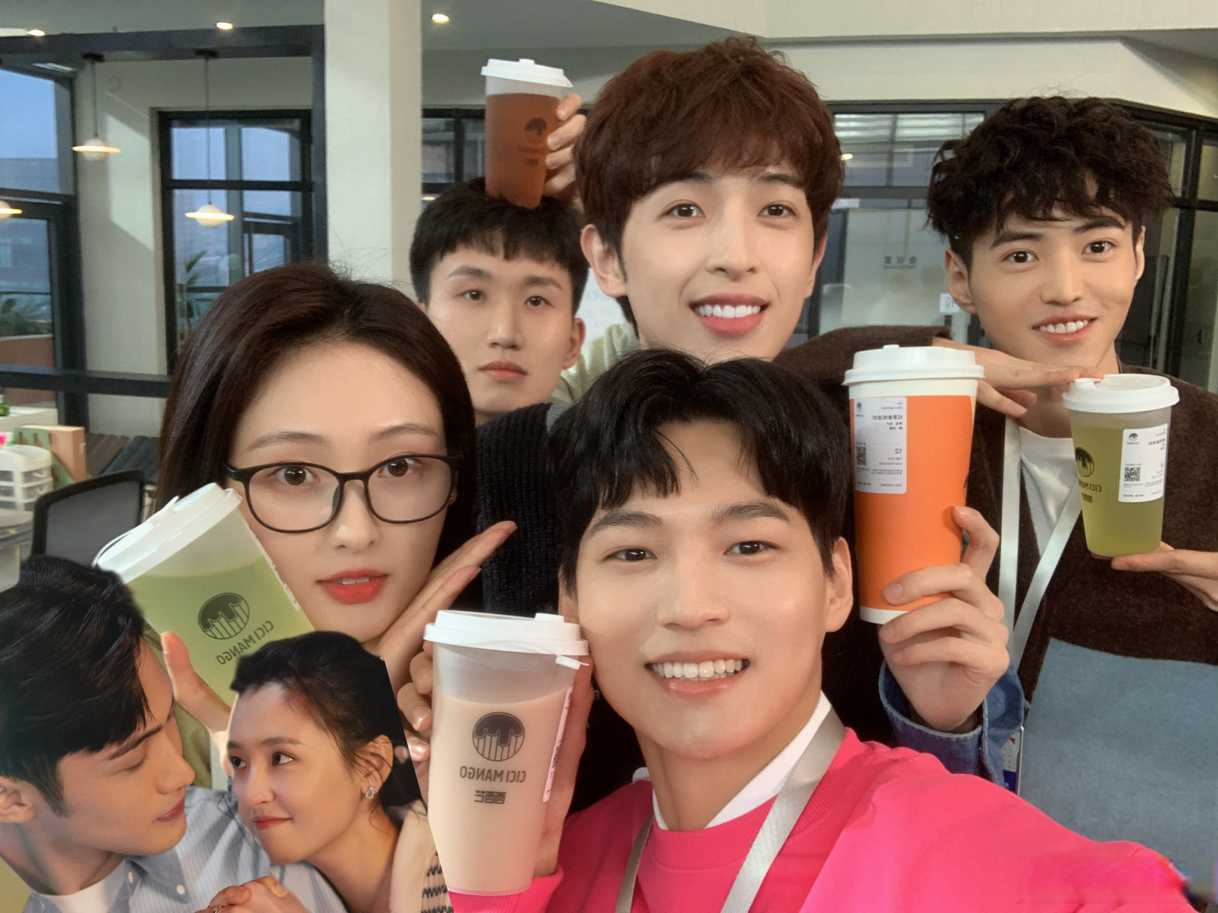 嗨  施天佑,今天我们就要告别了,我不在的日子,你记得要好好上班,好好