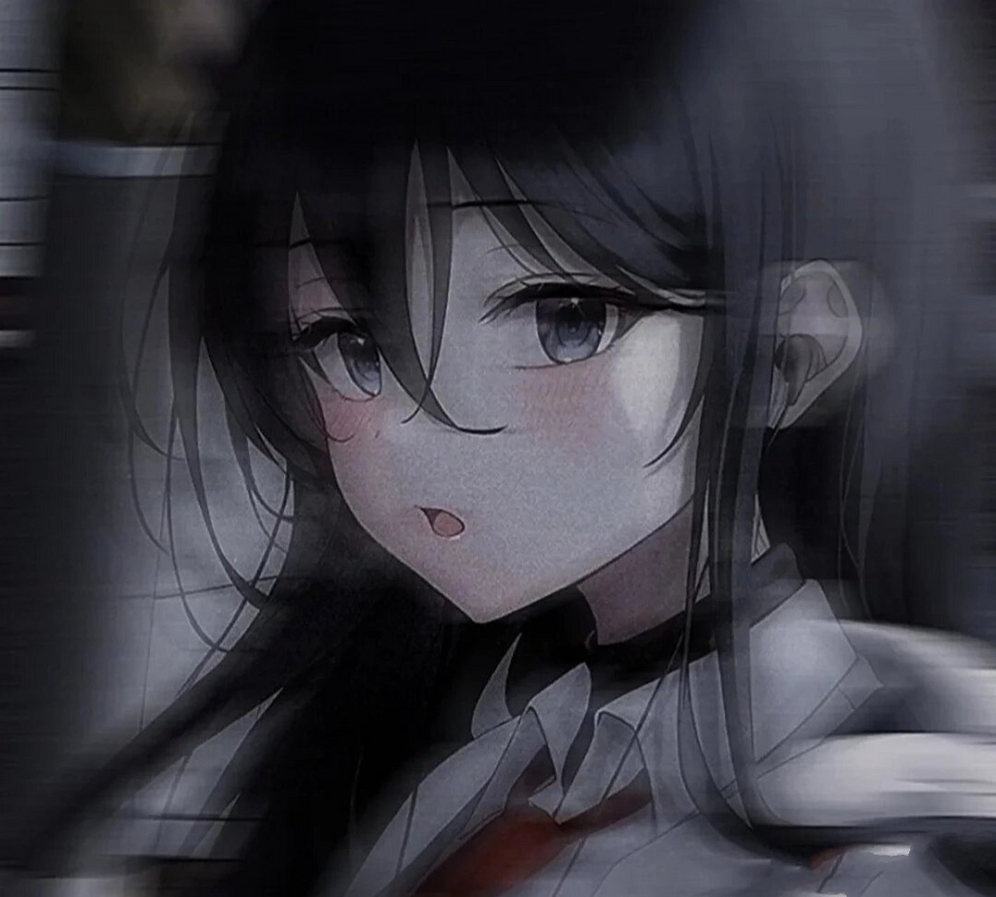 模糊动漫头像女 女头 模糊 你们的失踪人口回归了