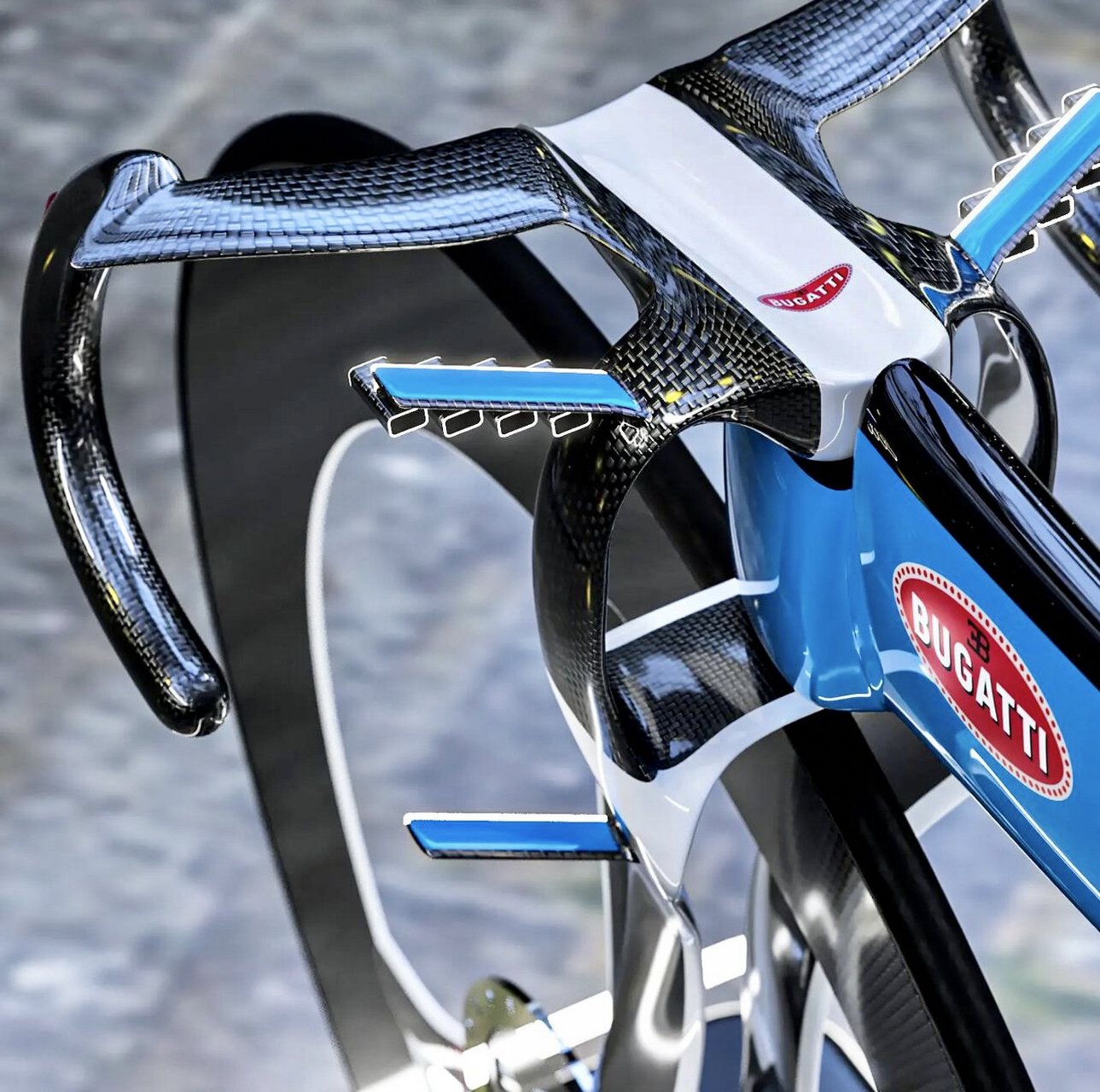 布加迪自行车, 这不是车是艺术品,瞬间皮纳也不香了,布加迪车主快来