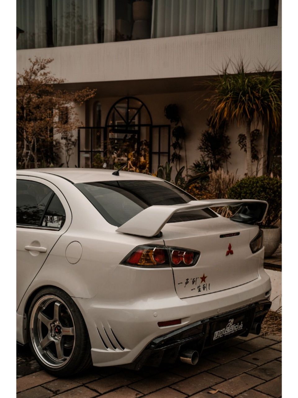三菱翼神走【evo】姿态 他陪我长大,我陪他进化.