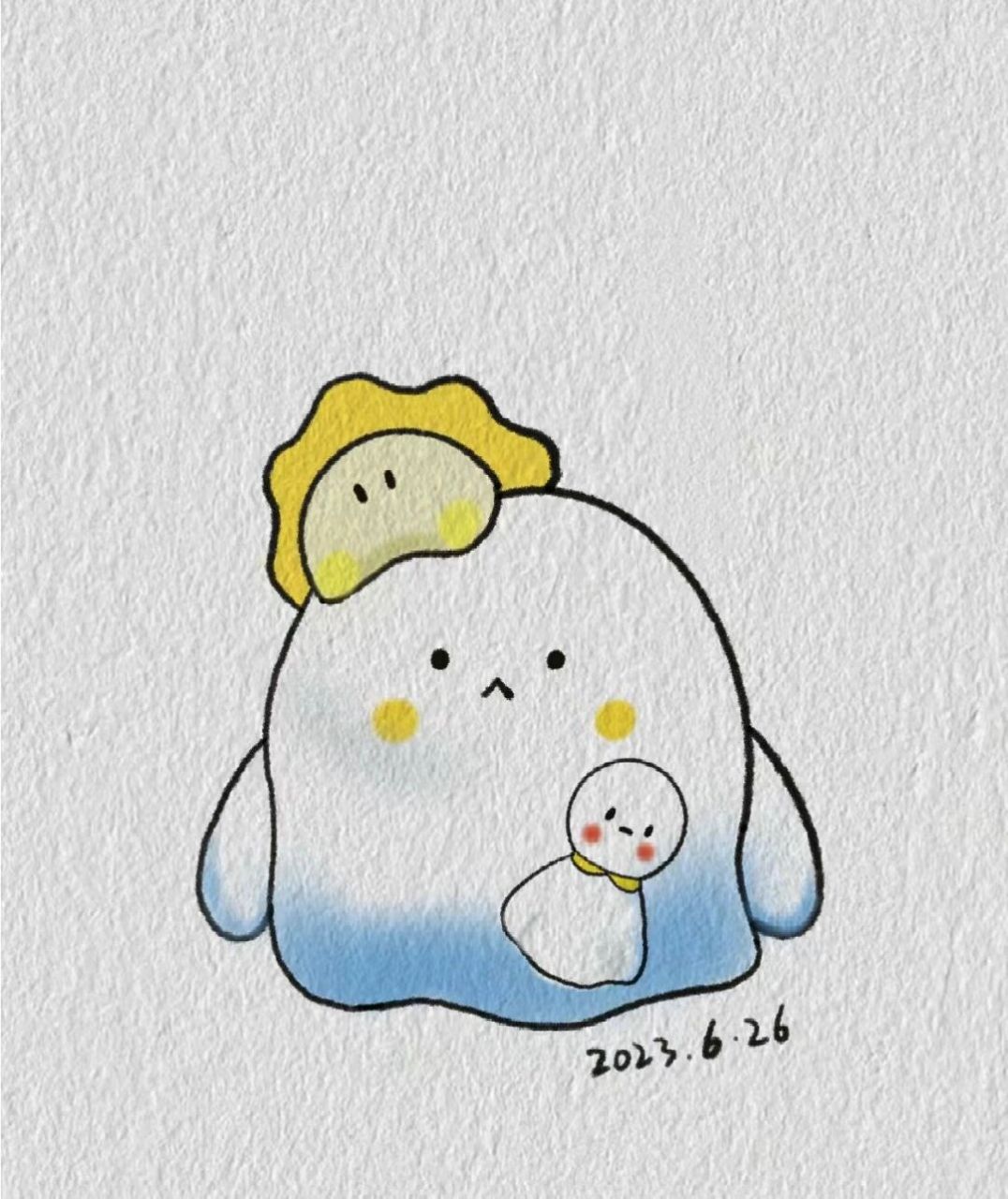 蛋仔简笔画,快学起来吧