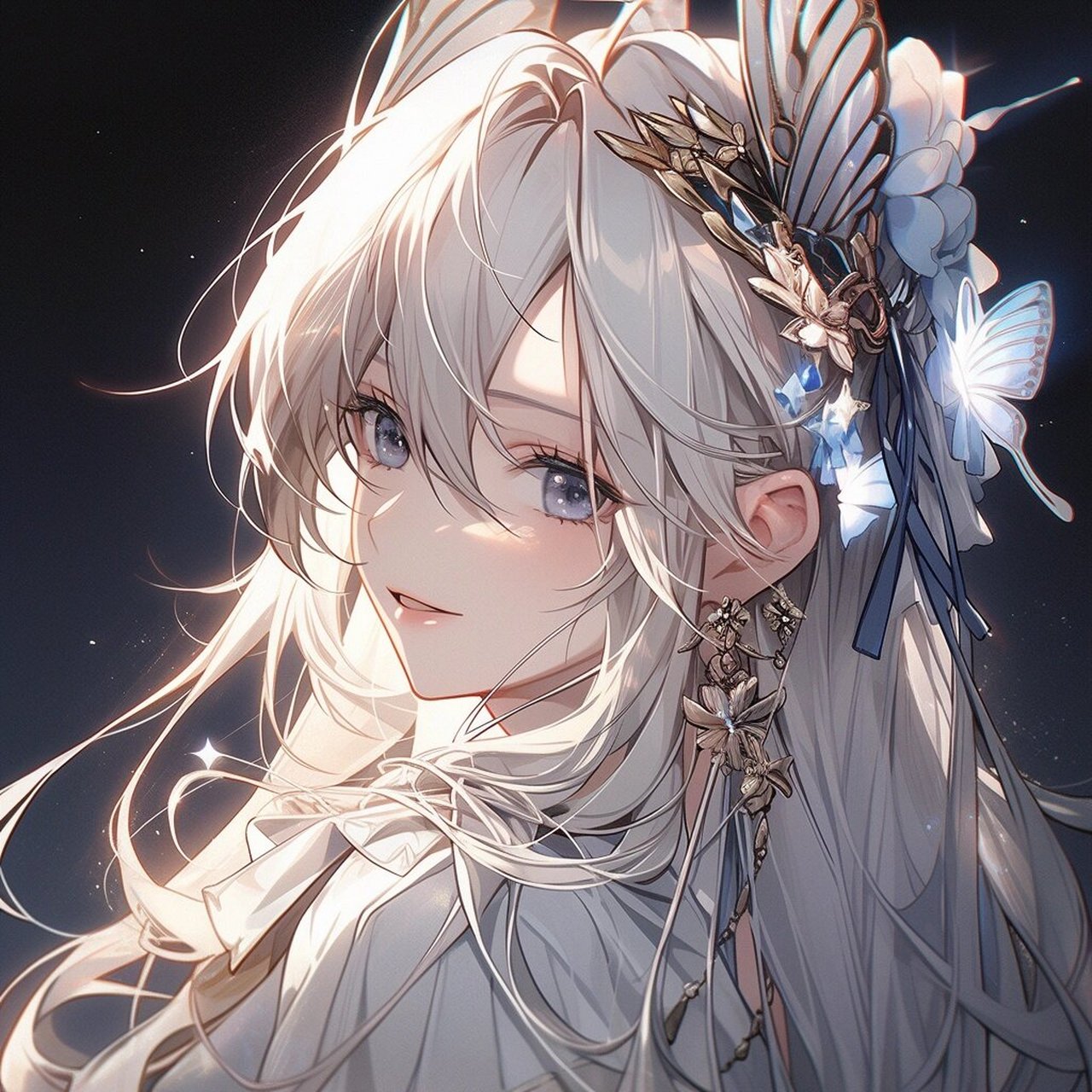 【星辰】原创卡通动漫女生头像