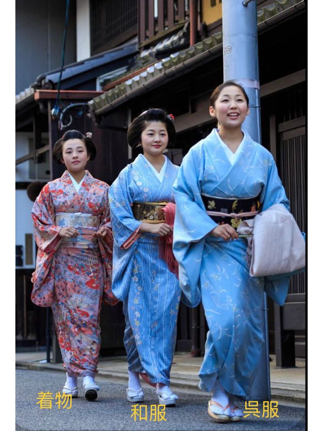 「吴服,和服,着物」傻傻分不清,到底有啥区别