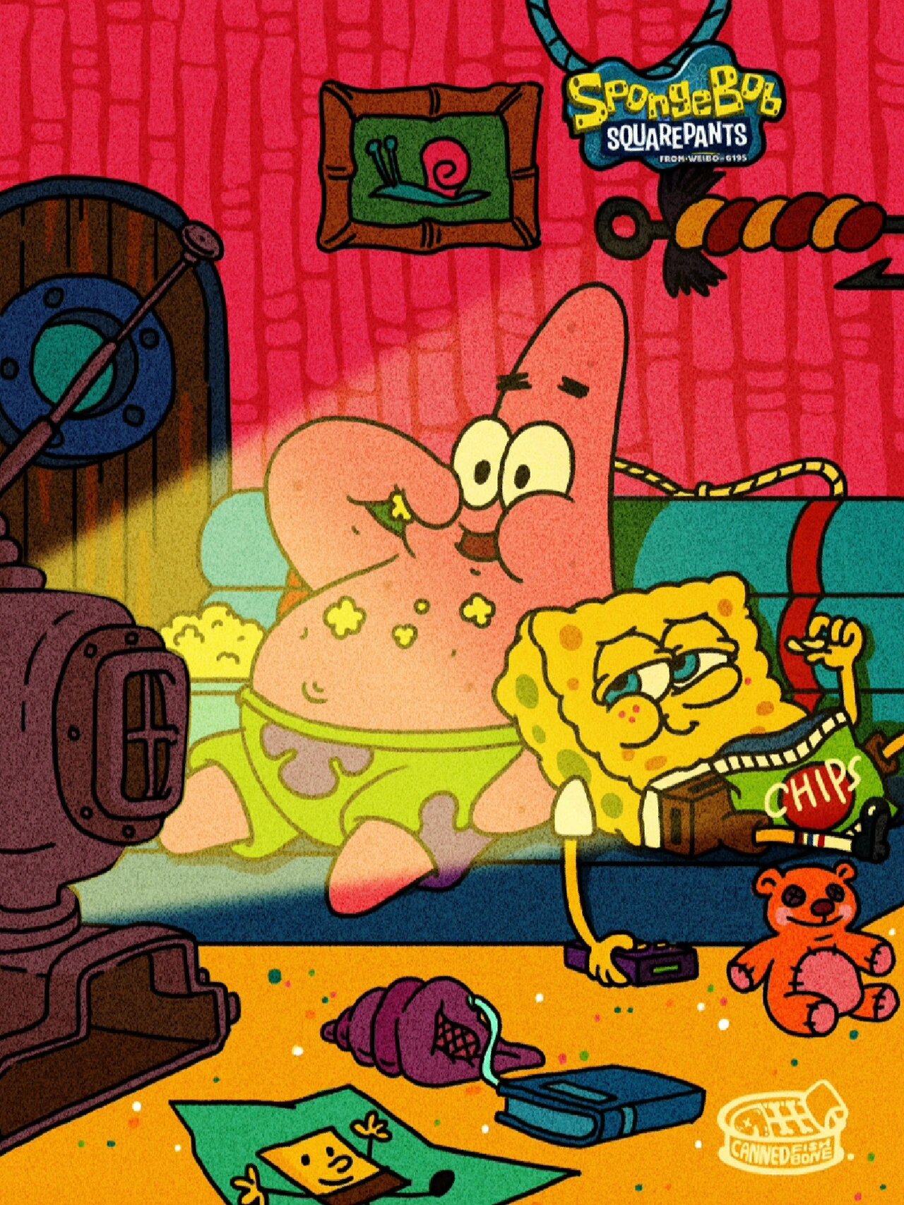 海绵宝宝派大星90 99|今日壁纸 海绵宝宝07不用介绍了吧?