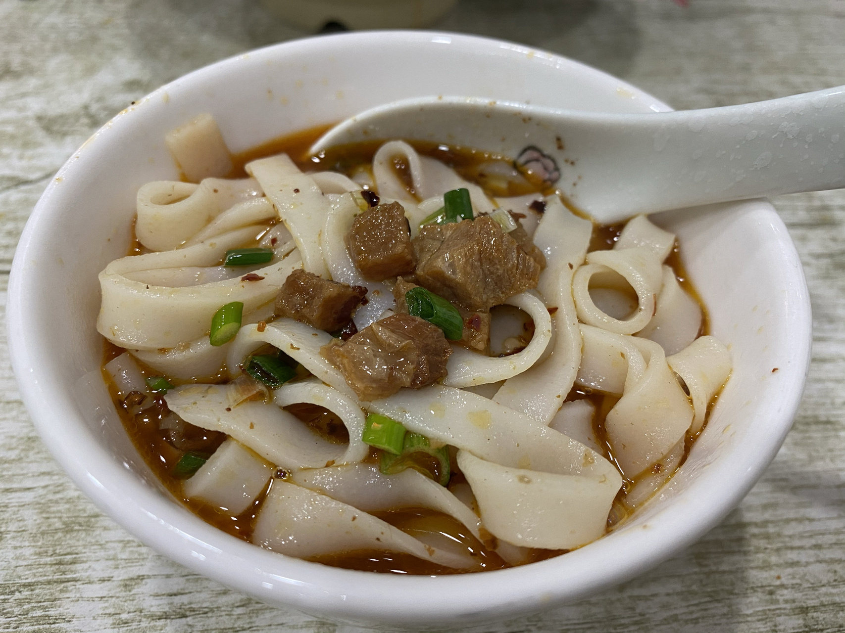 綦江米粉 93地点92 綦江是重庆的一个区,在这里有一道美食,叫綦江