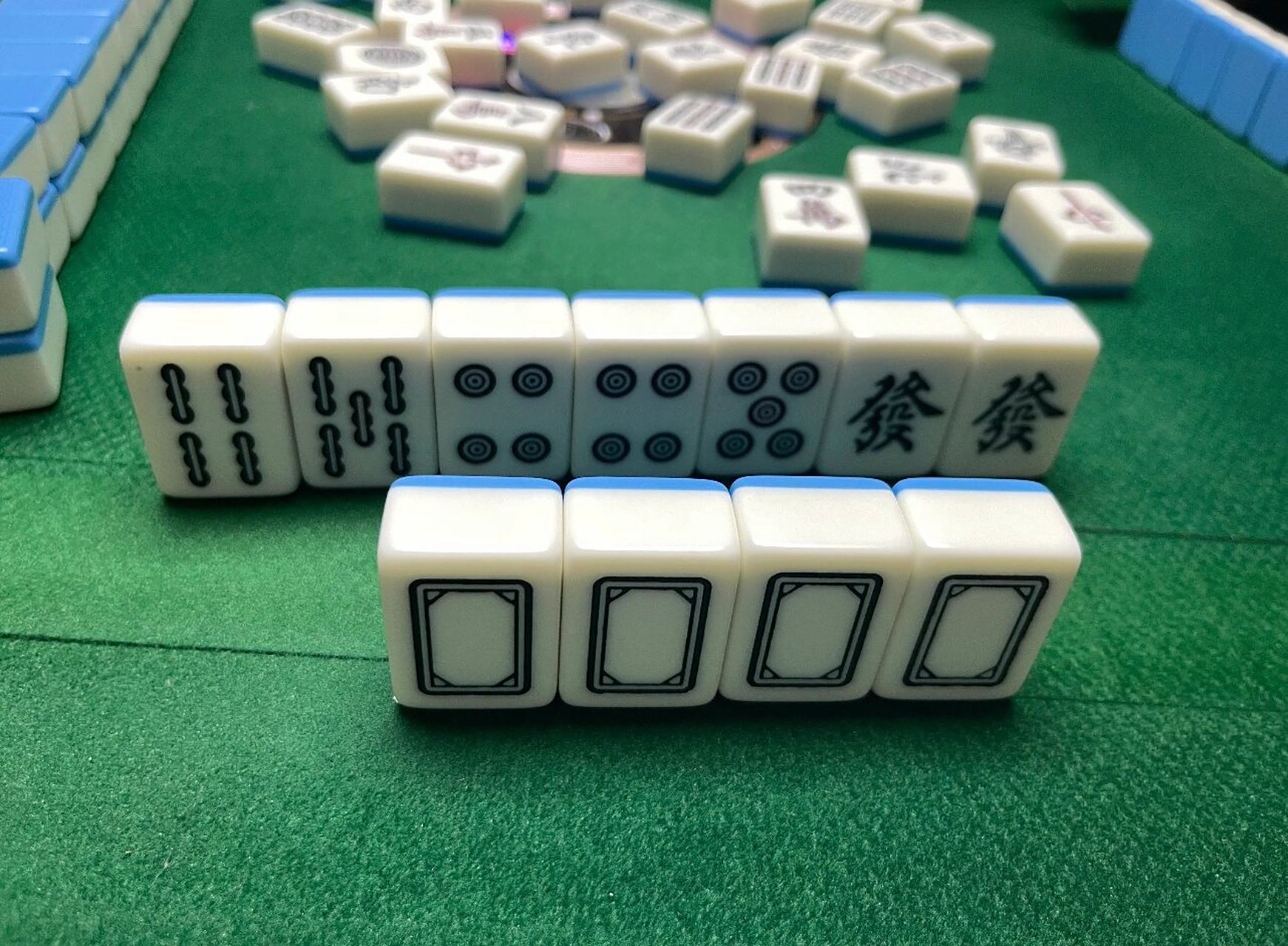 杭麻摸过的四白板们 去打麻将吧 去打四个财神的麻将杭州麻将