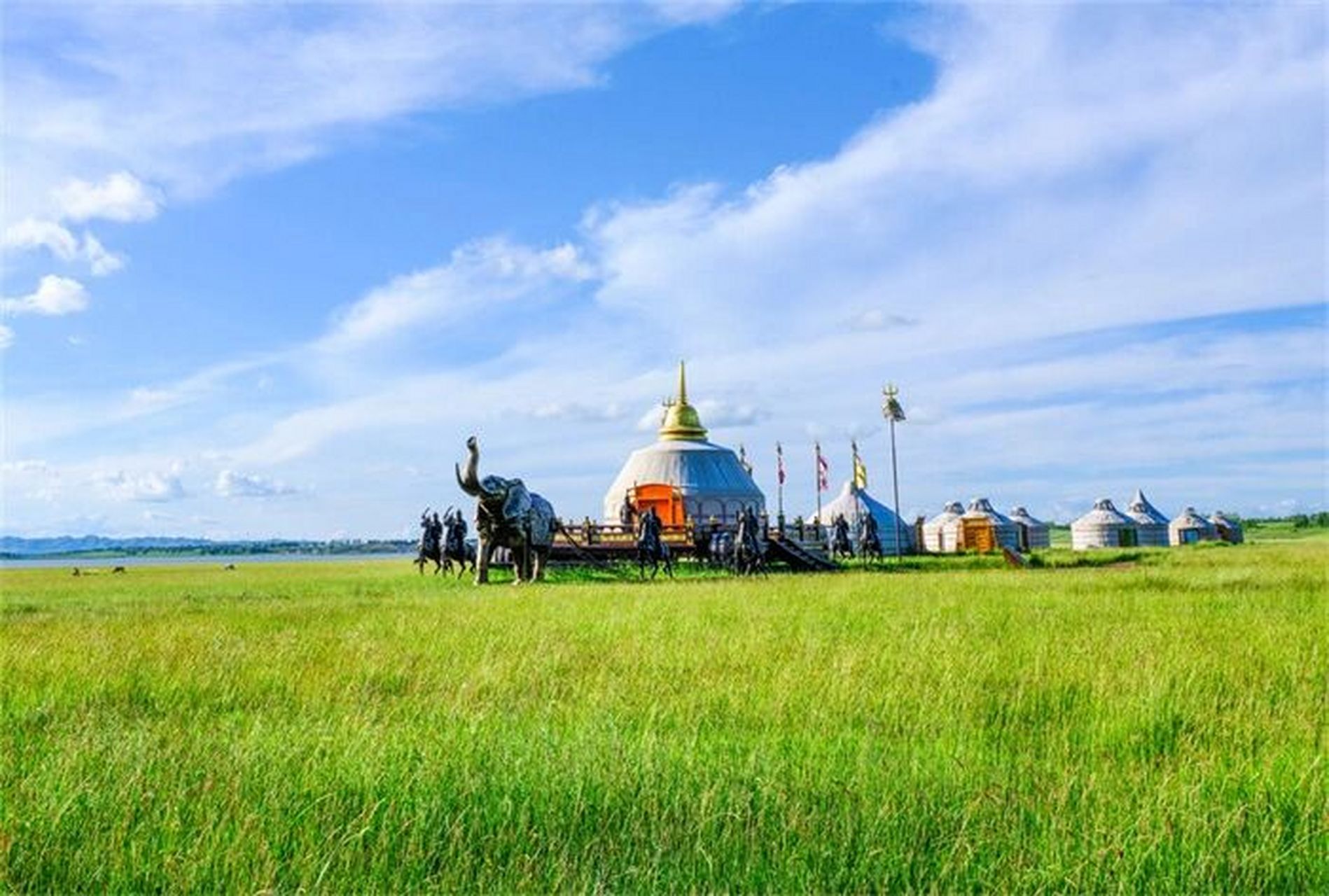 99沽源库伦淖尔旅游度假区酒店368起 98154a景区旁的度假村|住