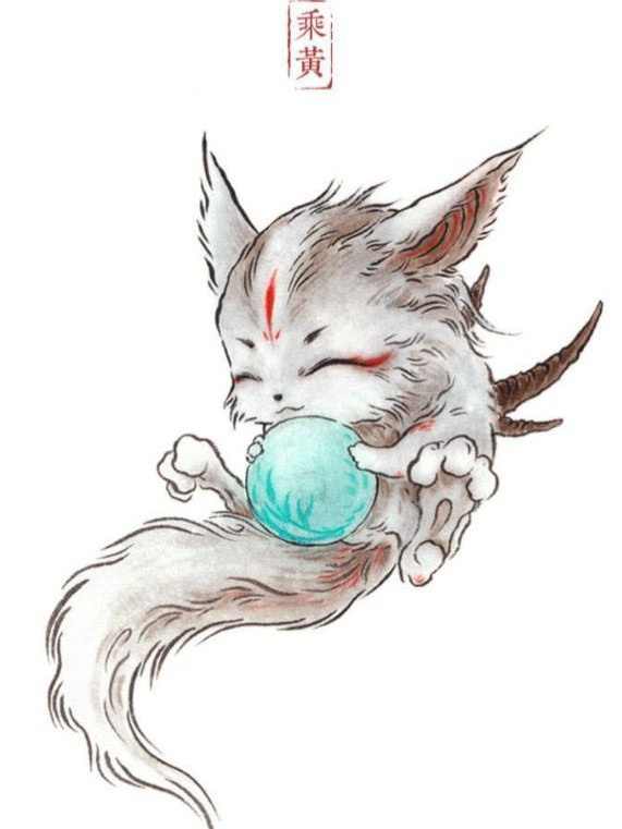 《山海经》的上古神兽变身q版 《山海经》是中国先秦重要古籍,也是一