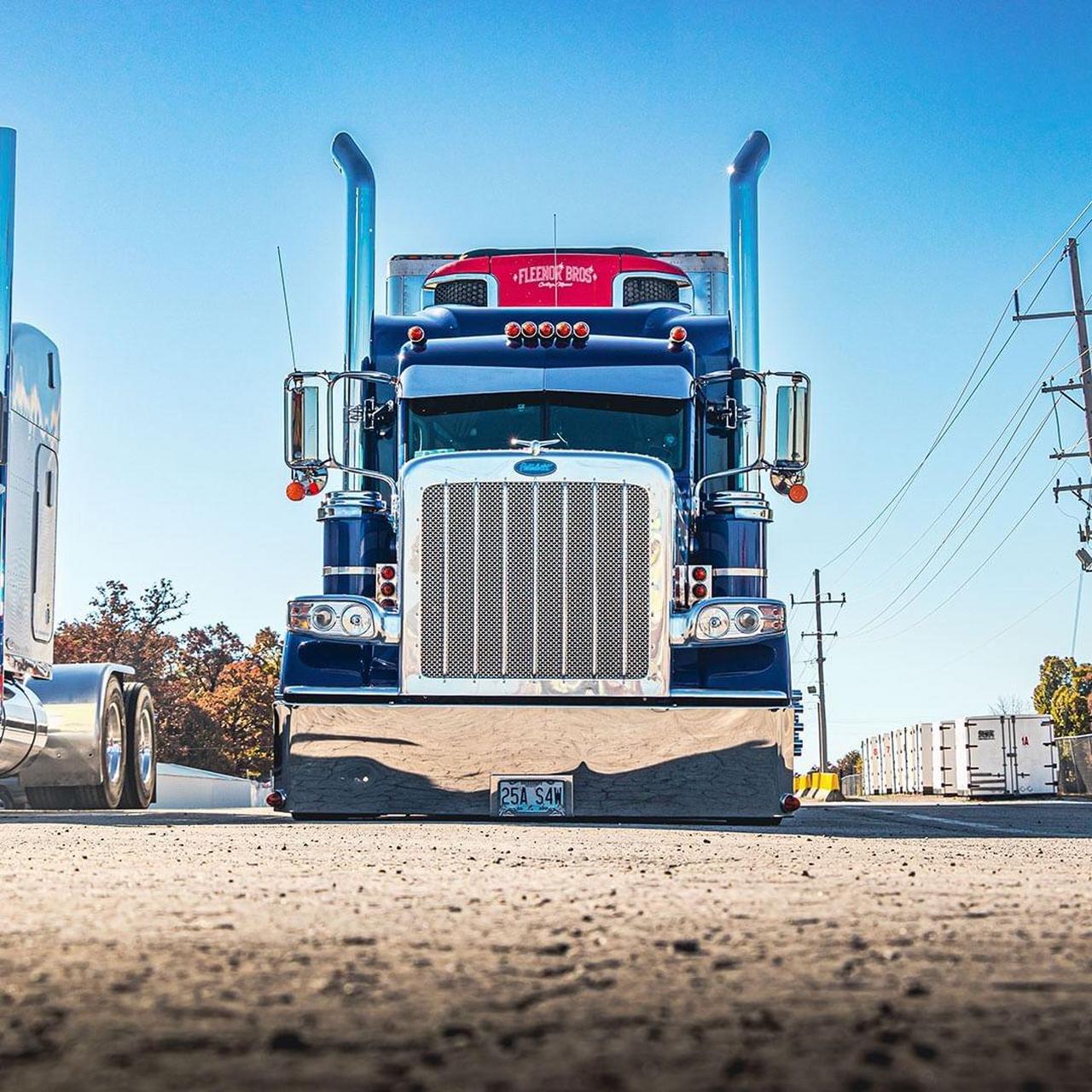 peterbilt 389美国卡车 最美的风景在路上
