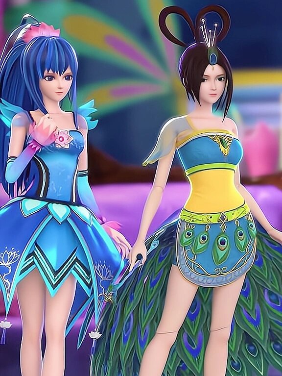 叶罗丽精灵梦孔雀陈思思