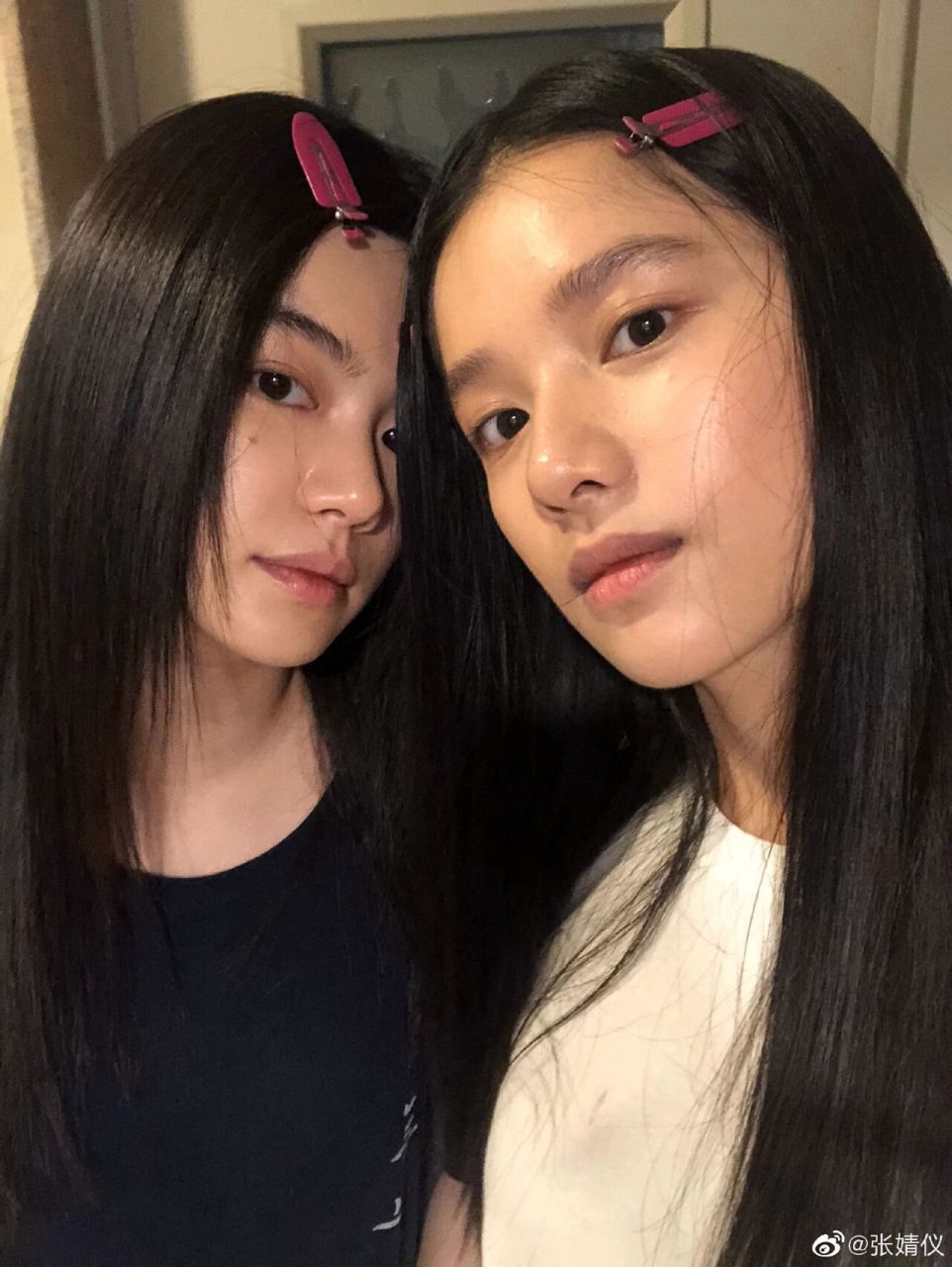 张婧仪与李蔓瑄 两位美女,友谊长长久久