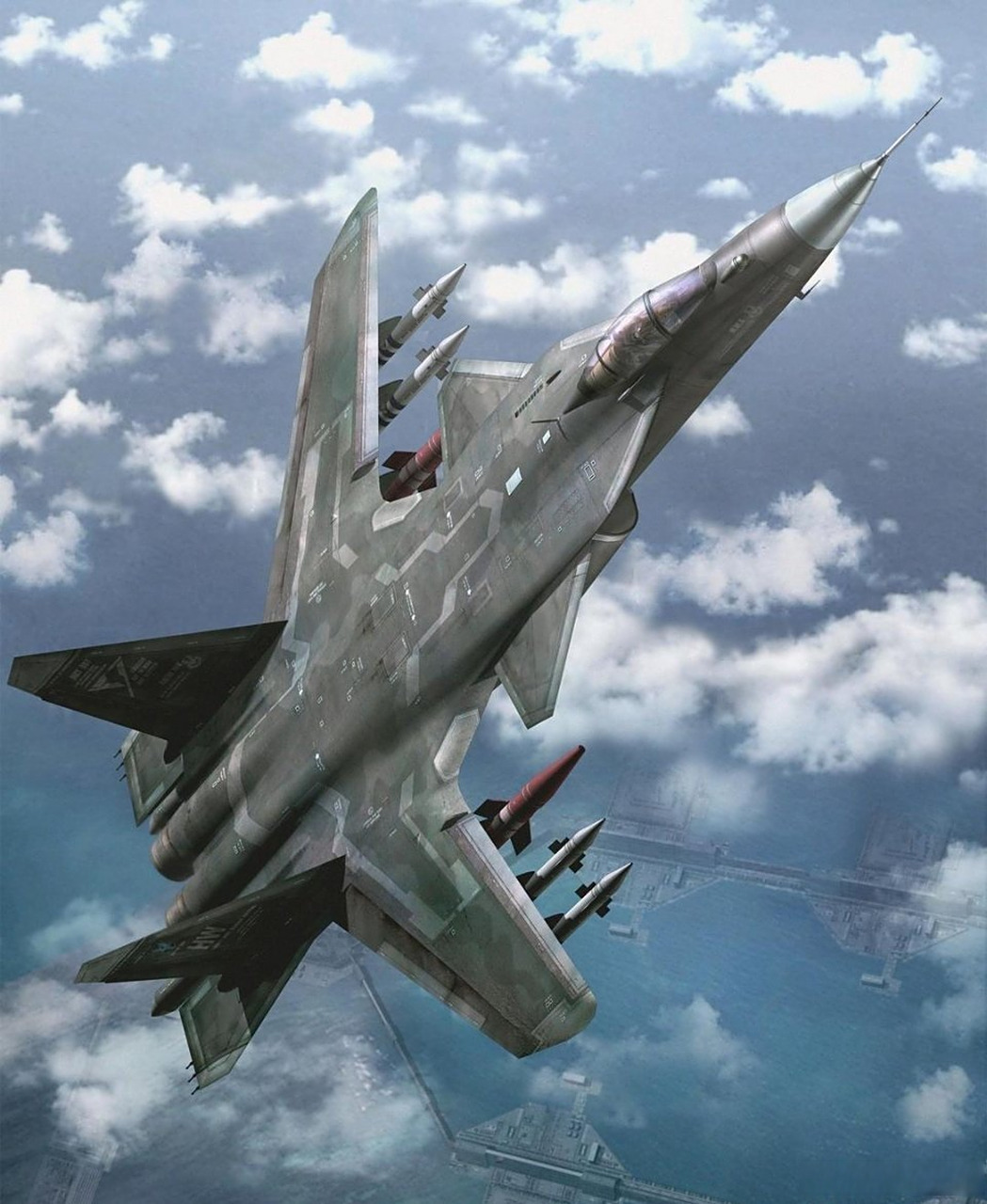 这就是苏-47,是苏霍伊设计局在1985年开始研制的一款多功能超音速战斗