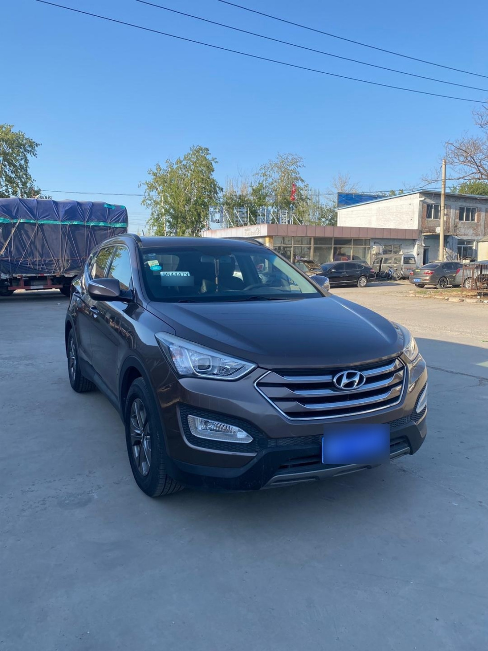 现代ix45,全新胜达,7个多w即可拥有,超高性价比精品车况看车必中系列