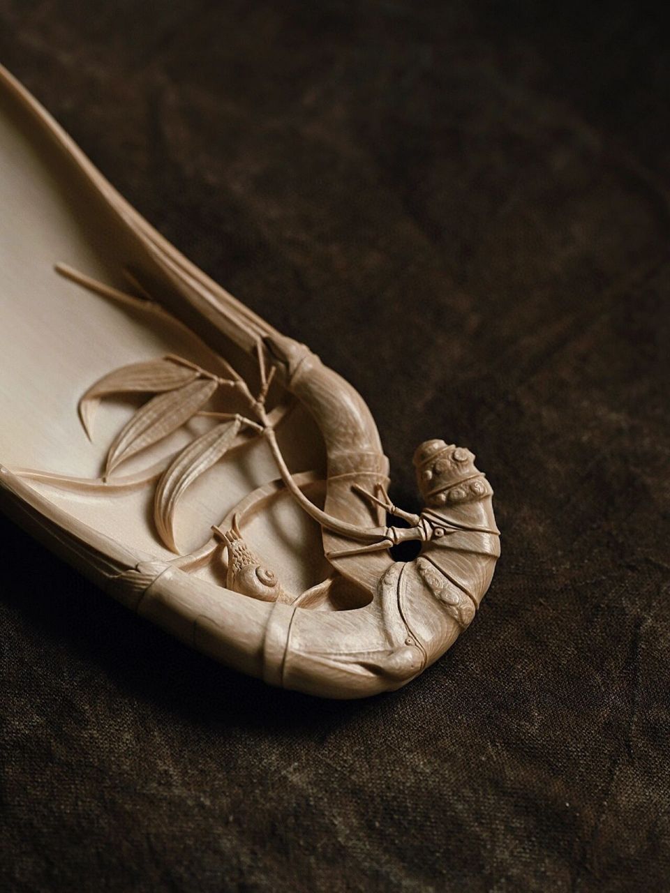 茶席好物,清竹茶则.