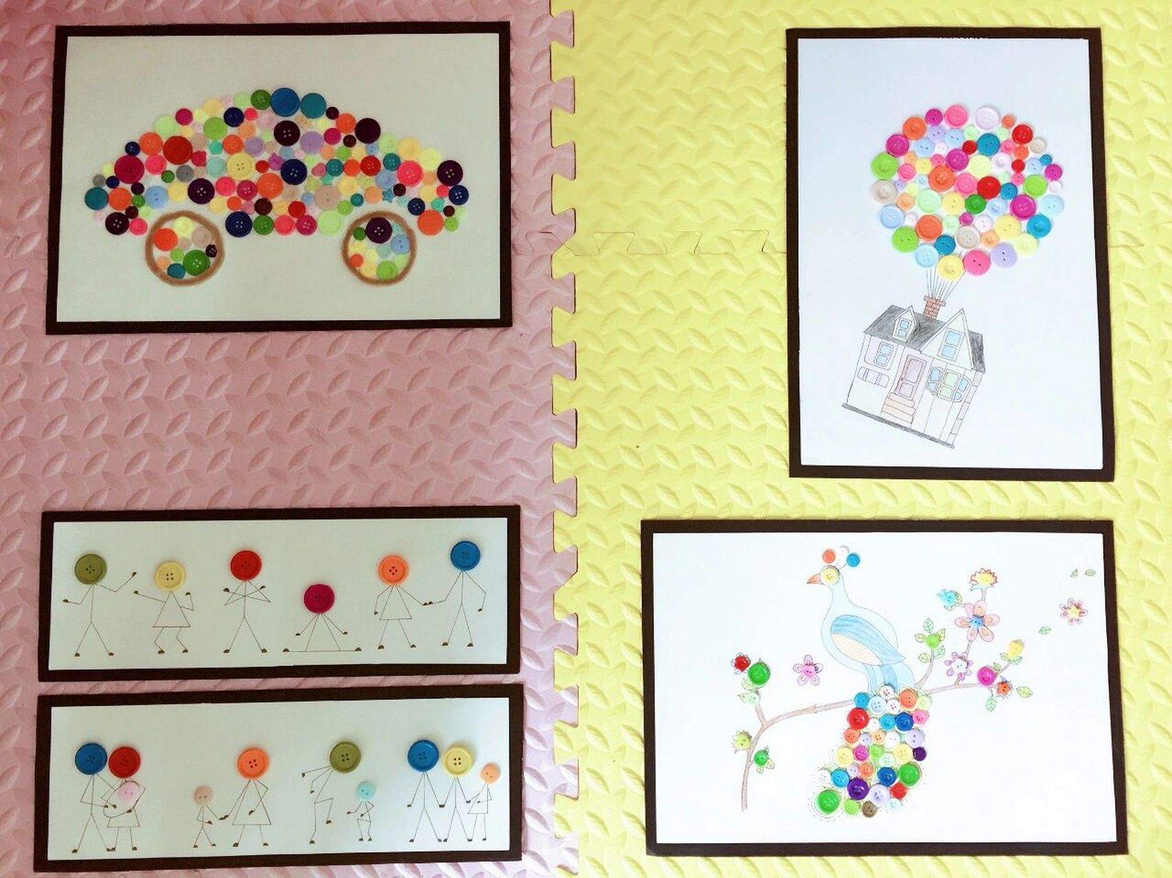 奇妙的纽扣画94(2017年作)