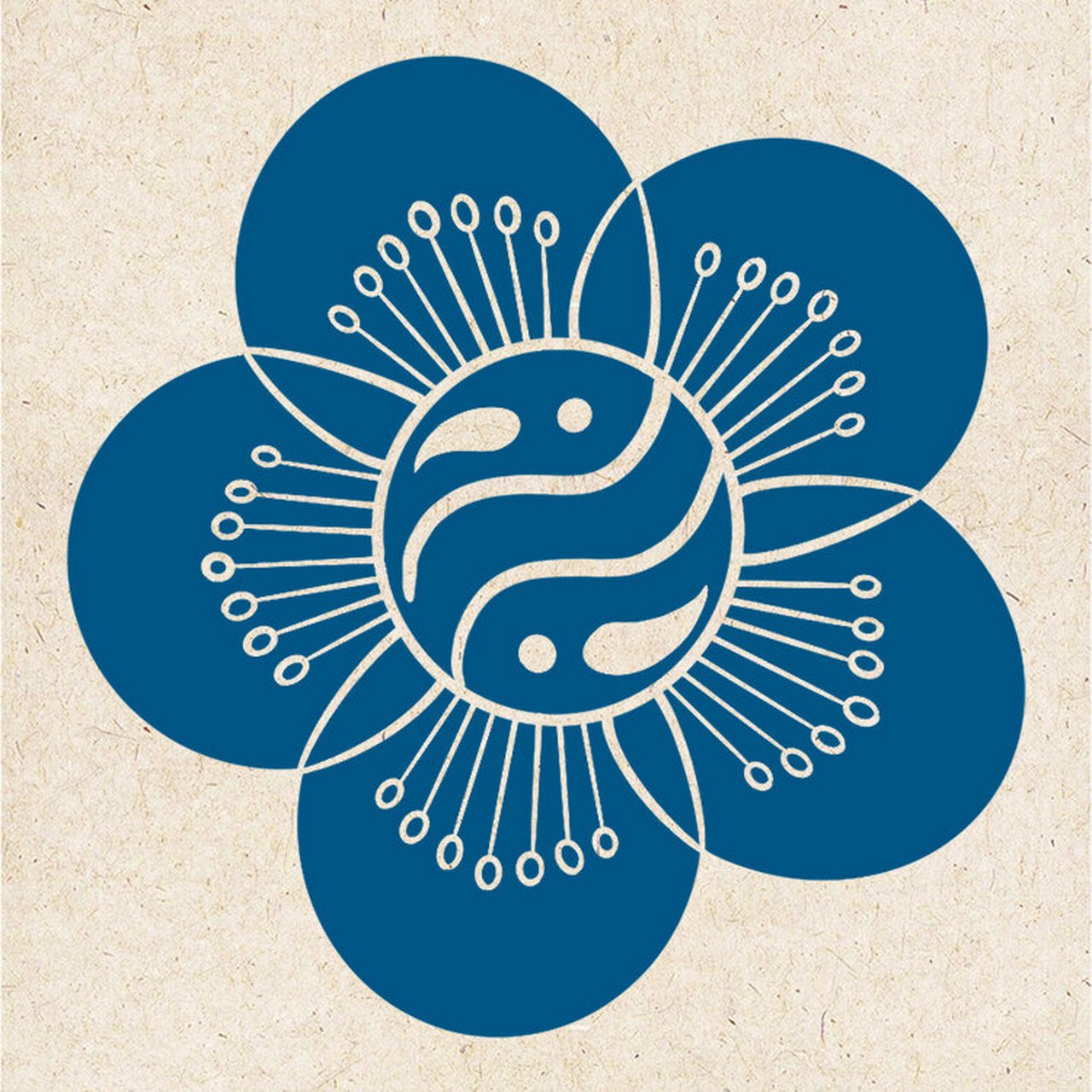 每日一画|中国传统纹样图案|梅花纹 【介绍】梅花纹是花卉纹样的一种.