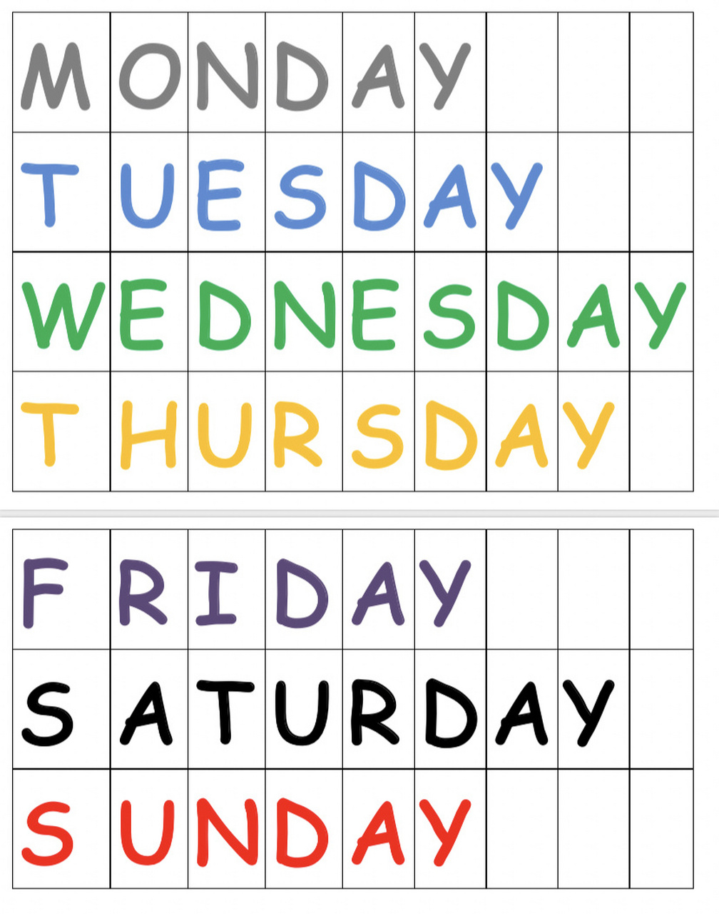 小学英语作文|我的一周my week|模版 超实用,我的一周英语作文模版.