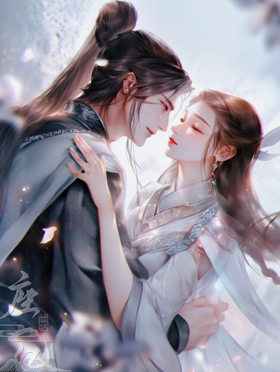 古风情侣双人图·三张