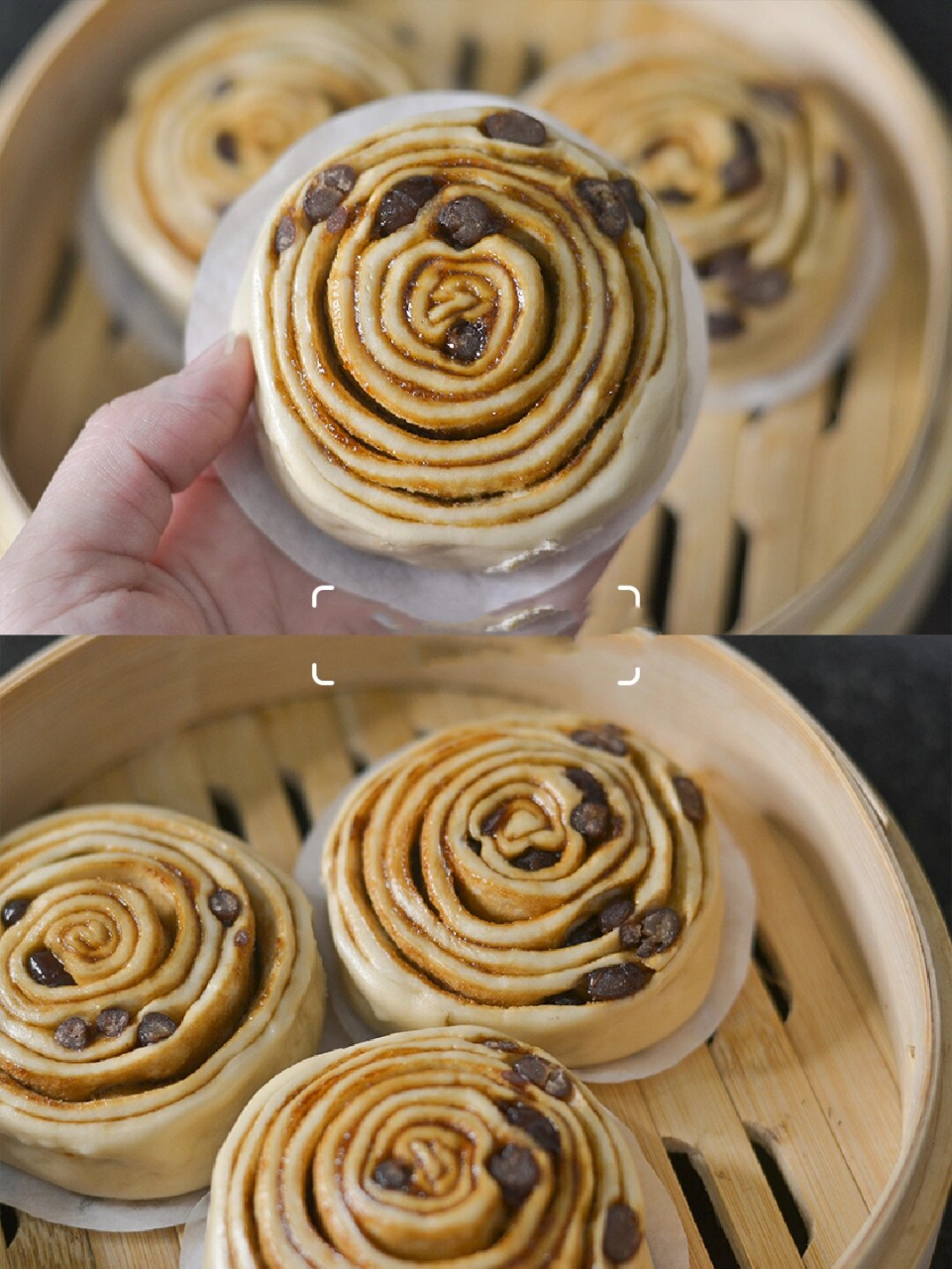 蜜豆红糖千层花卷︱🔥手撕红糖馒头 -感谢小熊品牌赞助体验- 🌈