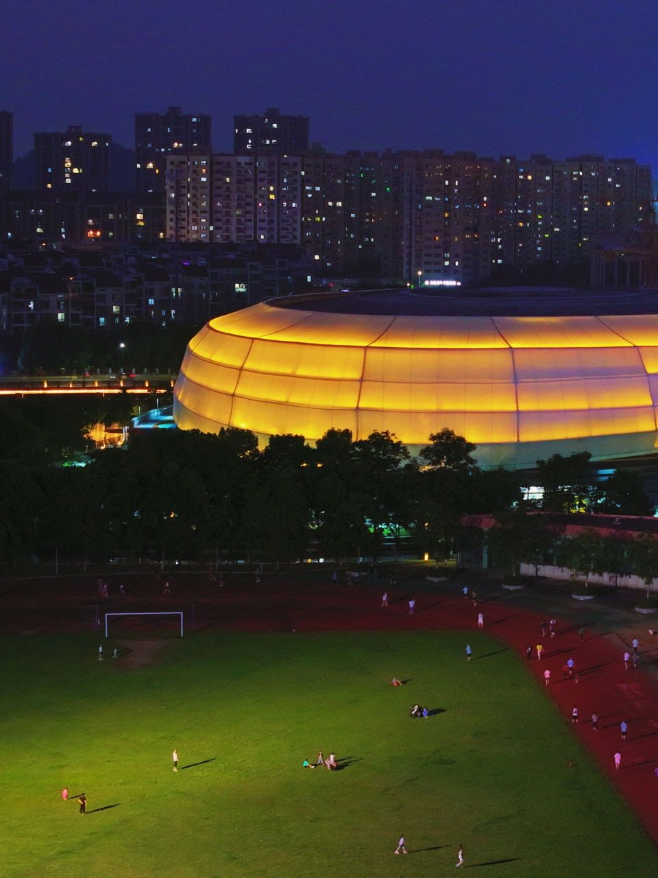 探访绍兴亚运场馆—轻纺城体育中心体育馆 中国轻纺城体育中心体育馆