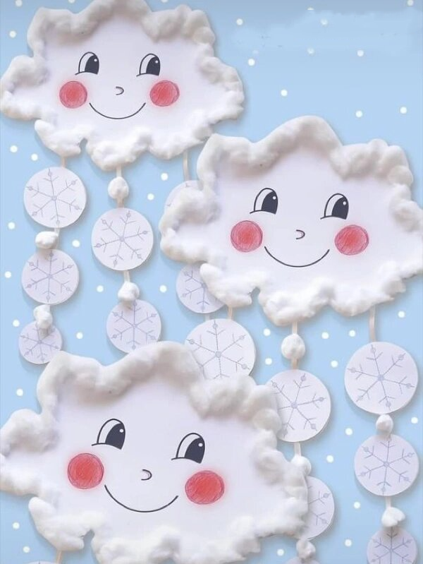 趣味棉花粘贴画 制作的方法:先将想要拼贴的图案用彩笔或者蜡笔花在