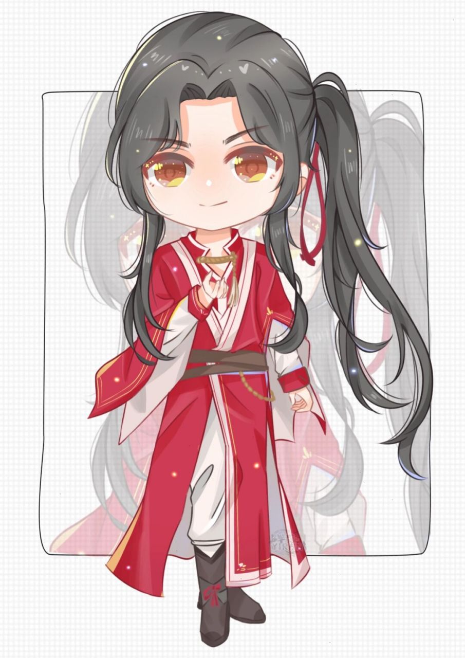 天官赐福# #花城# #q版# #q版人物# #procreate绘画