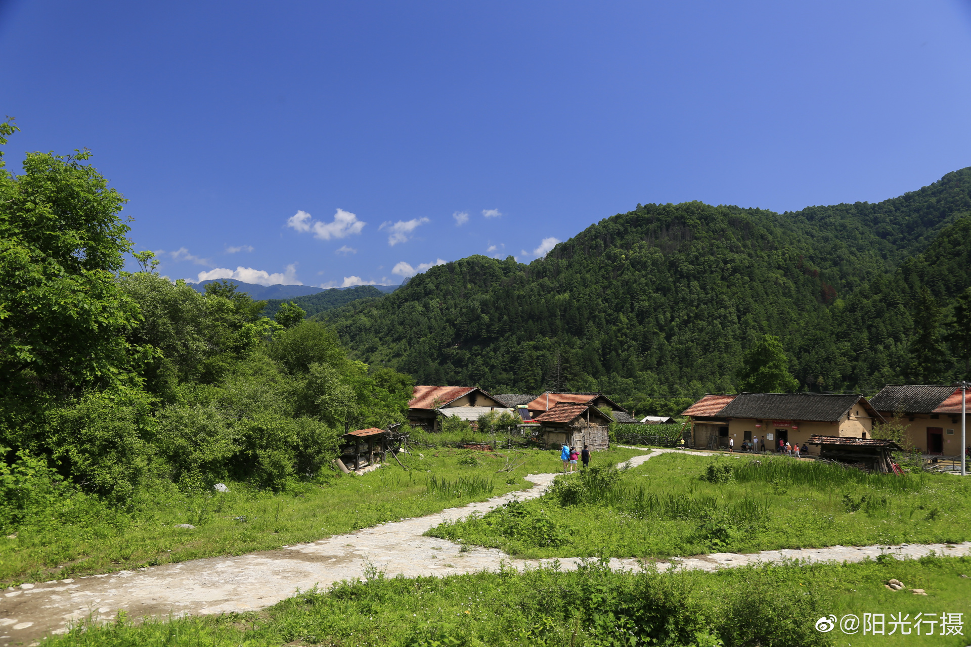 老县城:陕西省西安市周至县厚畛子镇下辖村,是千年古道傥骆道途中唯一