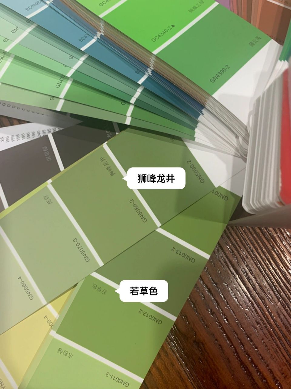 立邦乳胶漆 姐妹们哪款绿色更正点啊～ 纠结死了!