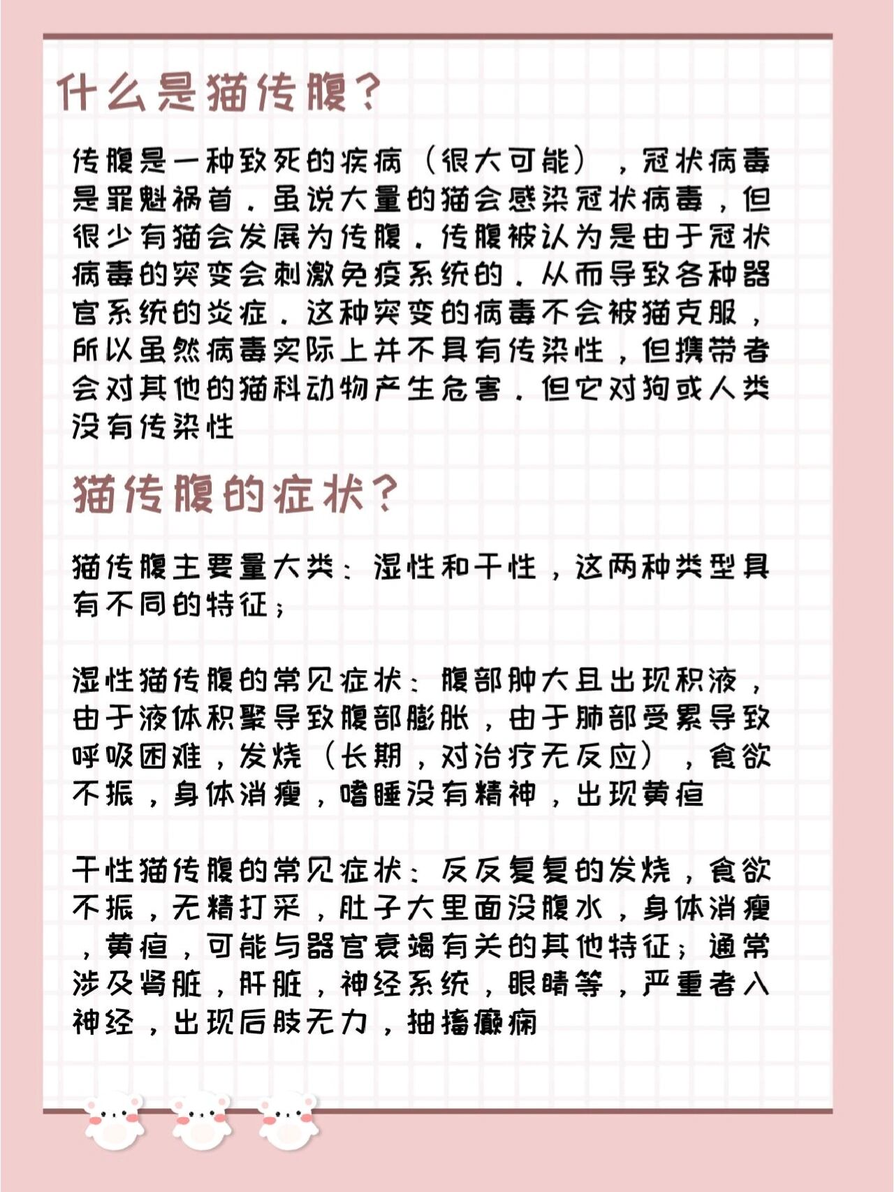 什么是猫传腹,出现以下症状,猫咪就危险了 什么是猫传腹?
