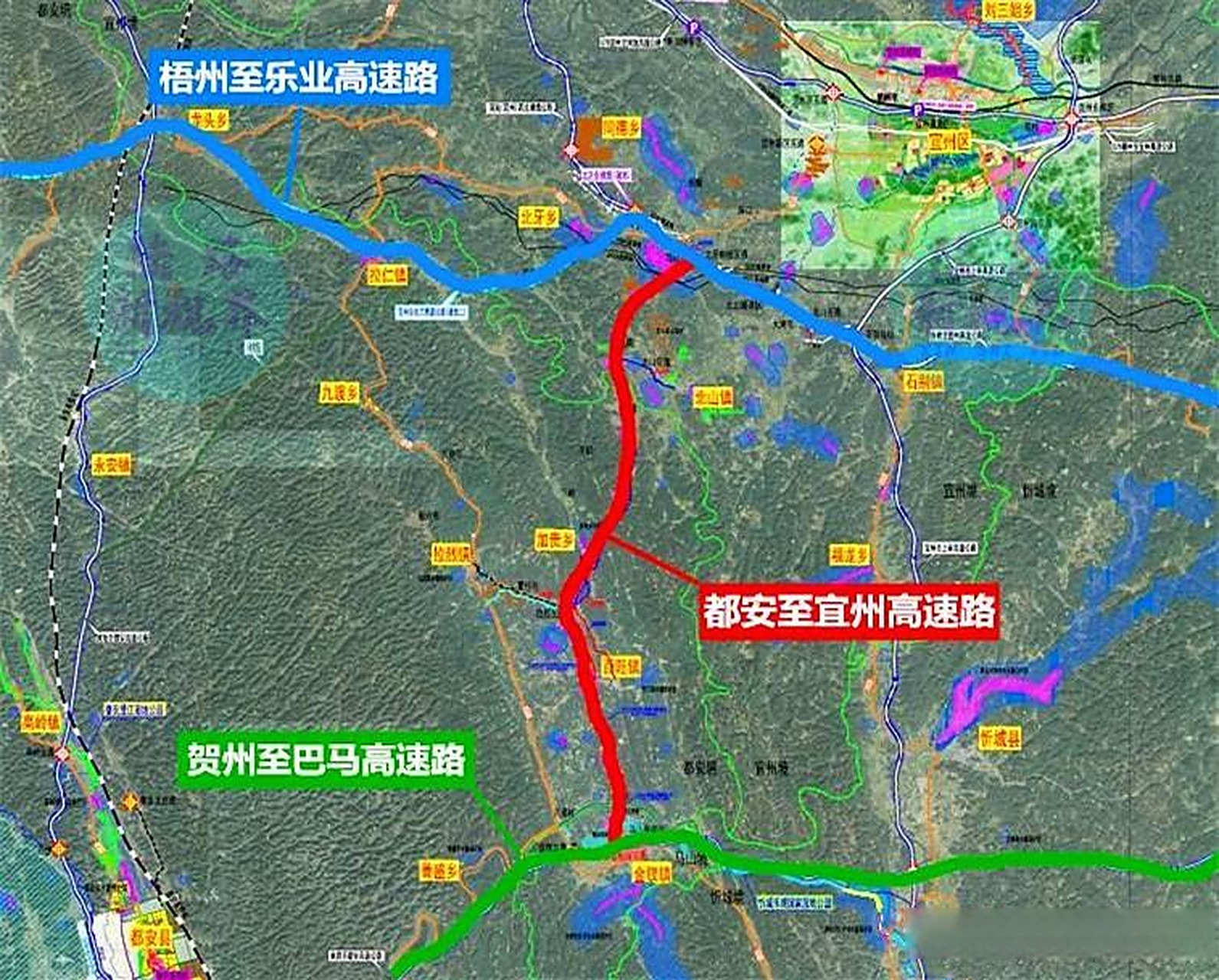 《广西"十四五"高速公路建设规划》中唯一新增的高速公路项目强势"