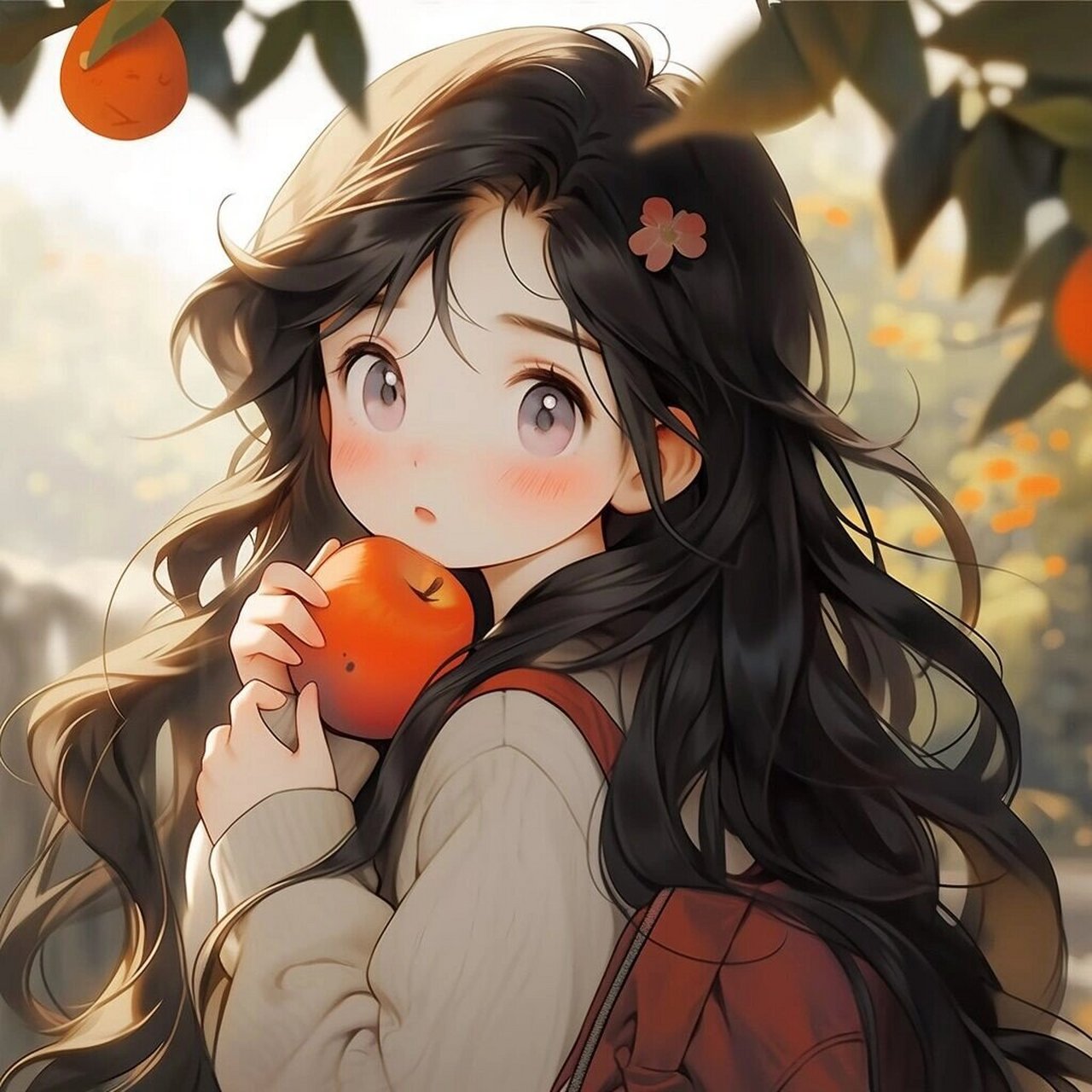 柿柿如意 好运将近 | 女生头像 换了就会有好运哦