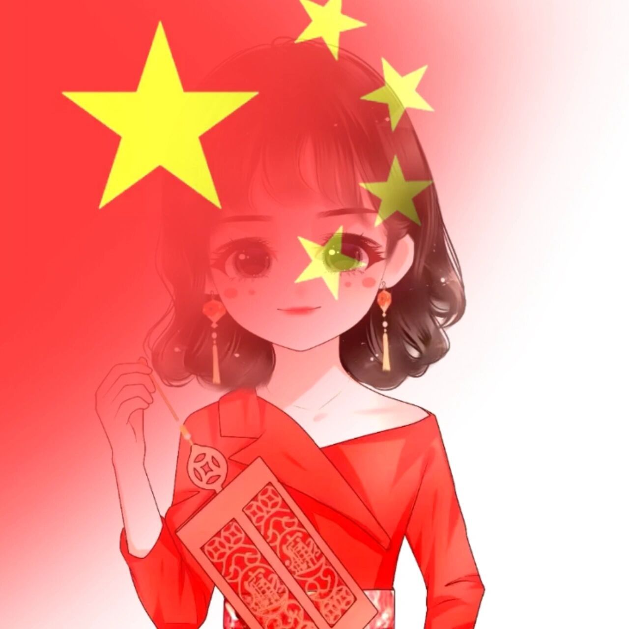 国旗头像 国庆头像要不要体验换?    创作学院