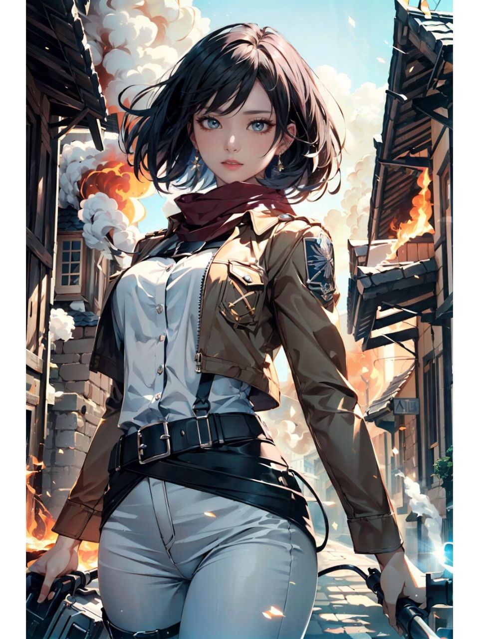 三笠·阿克曼 mikasa ackerman 泰酷辣 02020202020202