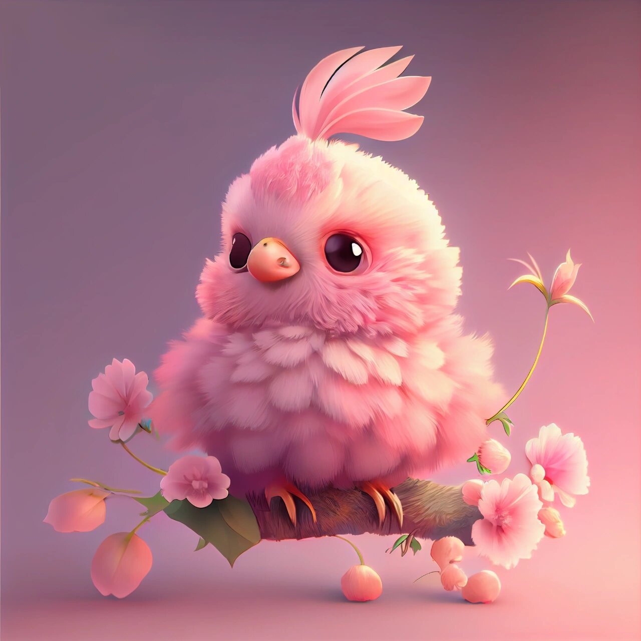 粉色系十二生肖女生头像来了