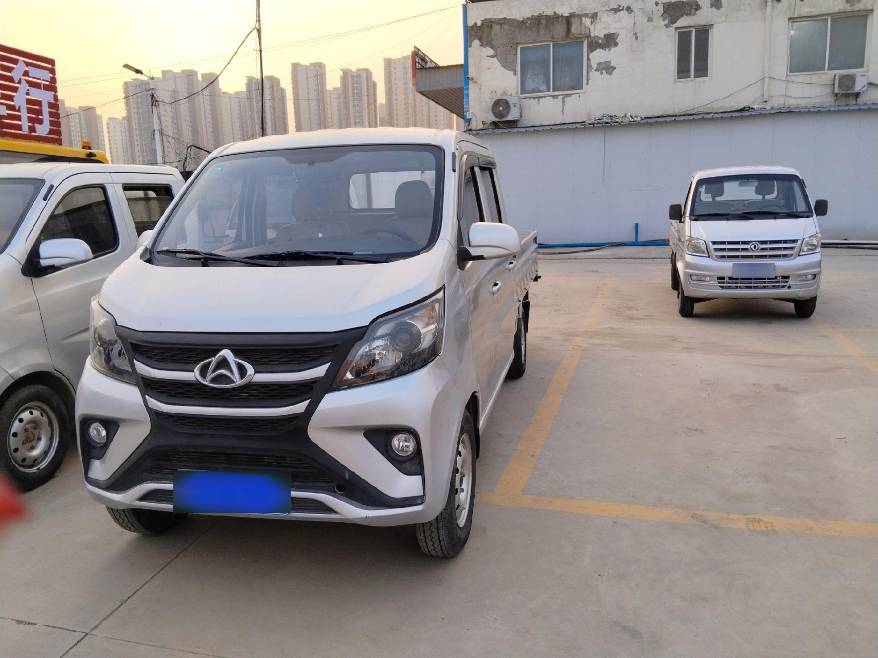 20年长安星卡s201双排,车斗长2.