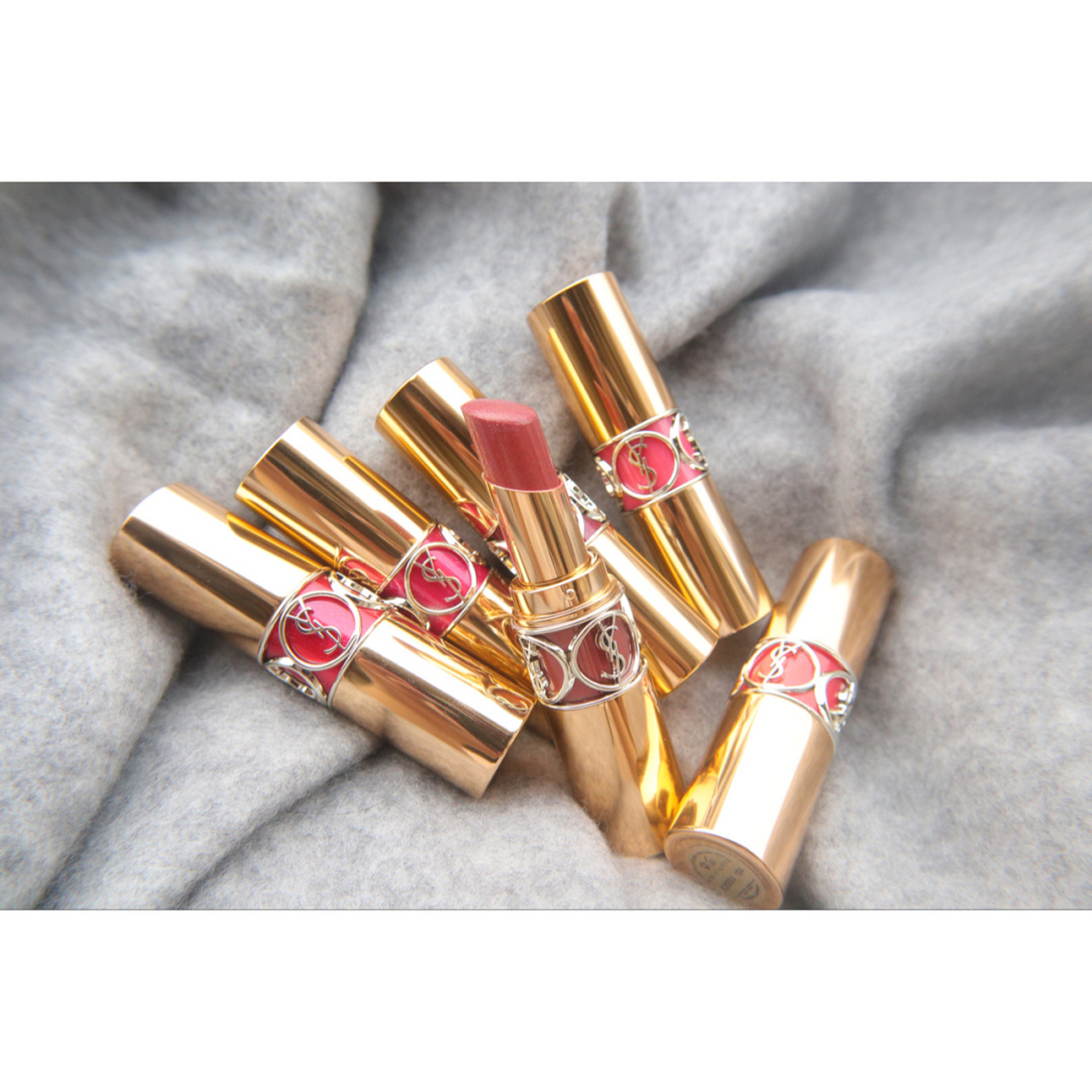 ysl圣罗兰2020年新品圆管上嘴试色～ 总共有6个新色 103～108 103