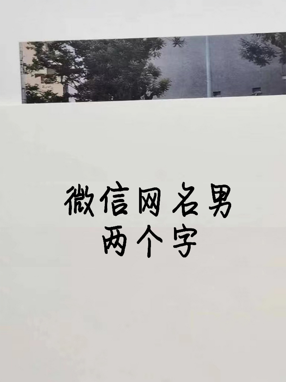微信网名男两个字 微信网名男生简单气质两个字,稳重网名男生简单气质