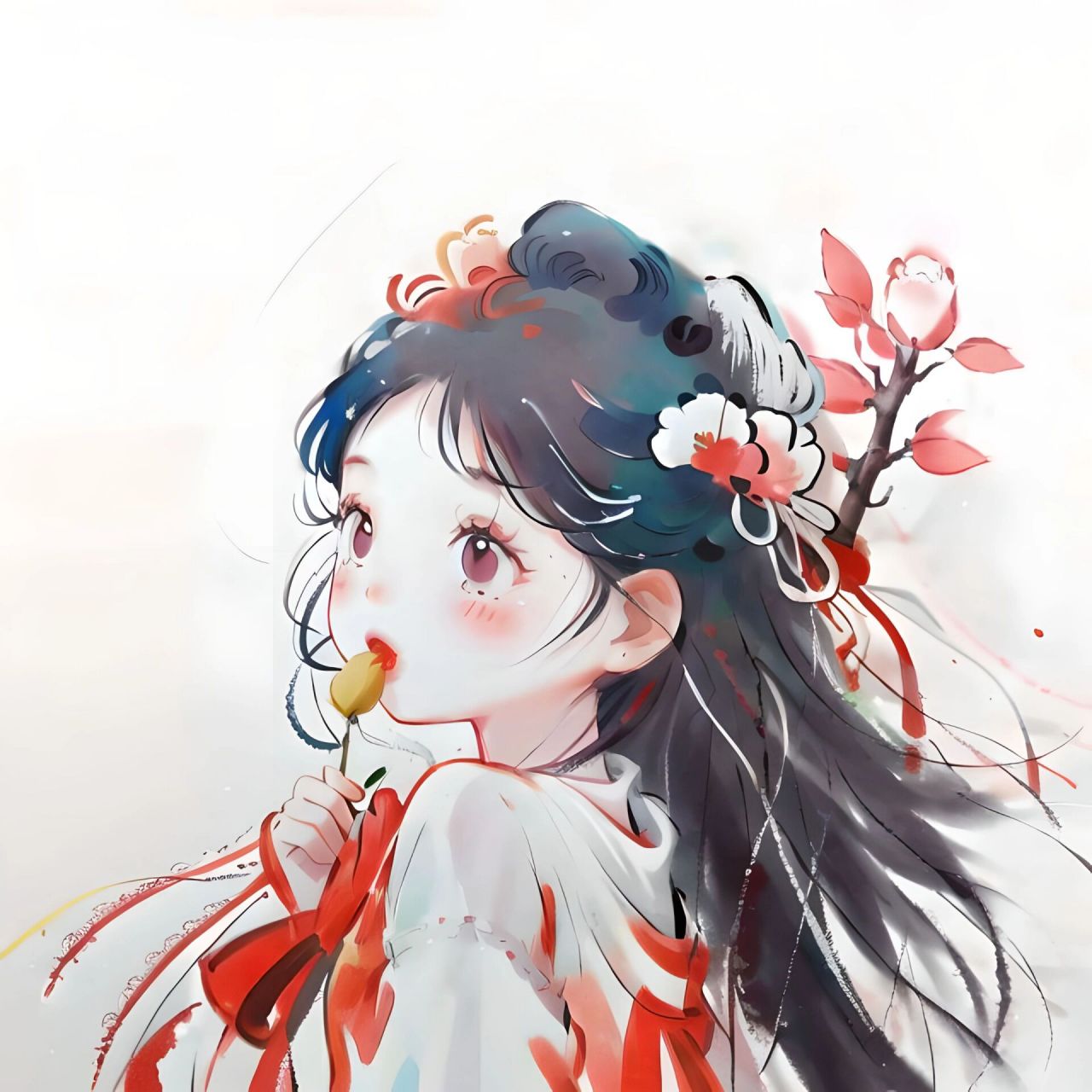 每朵花都有对应的花仙子|女生头像