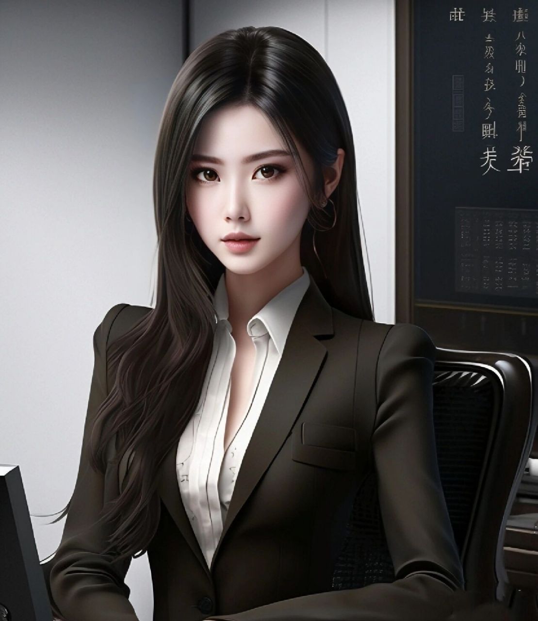 2023新款 职业头像 霸道女总裁