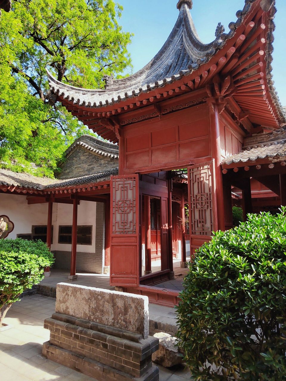 三原61李靖故居         三原第二站,从城隍庙导航到李靖故居 停车