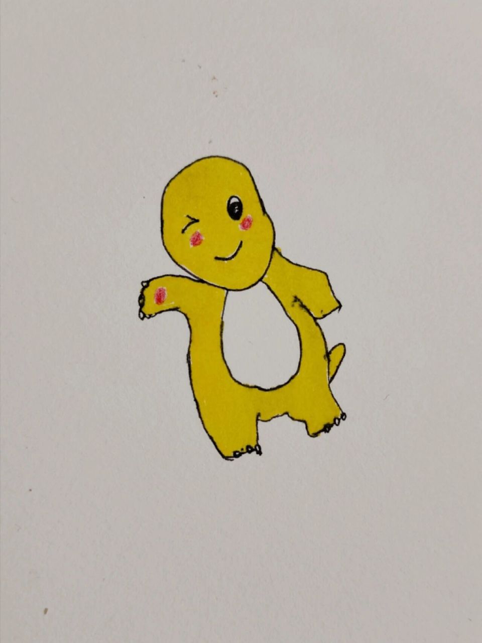 简笔画 | 可爱的小奶龙