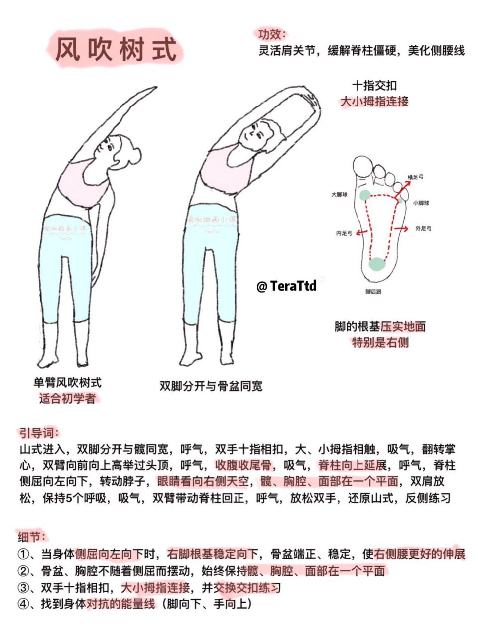 风吹树式小人图图片